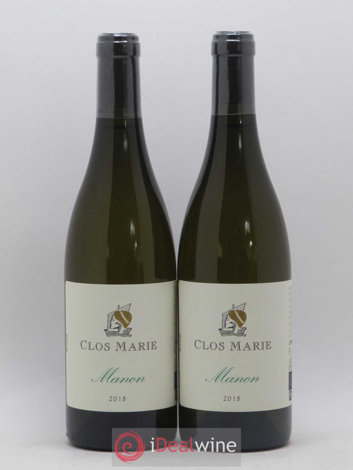 Coteaux du Languedoc Clos Marie Manon (sans prix de réserve) 2018 - Posten von 2 Flaschen - 0