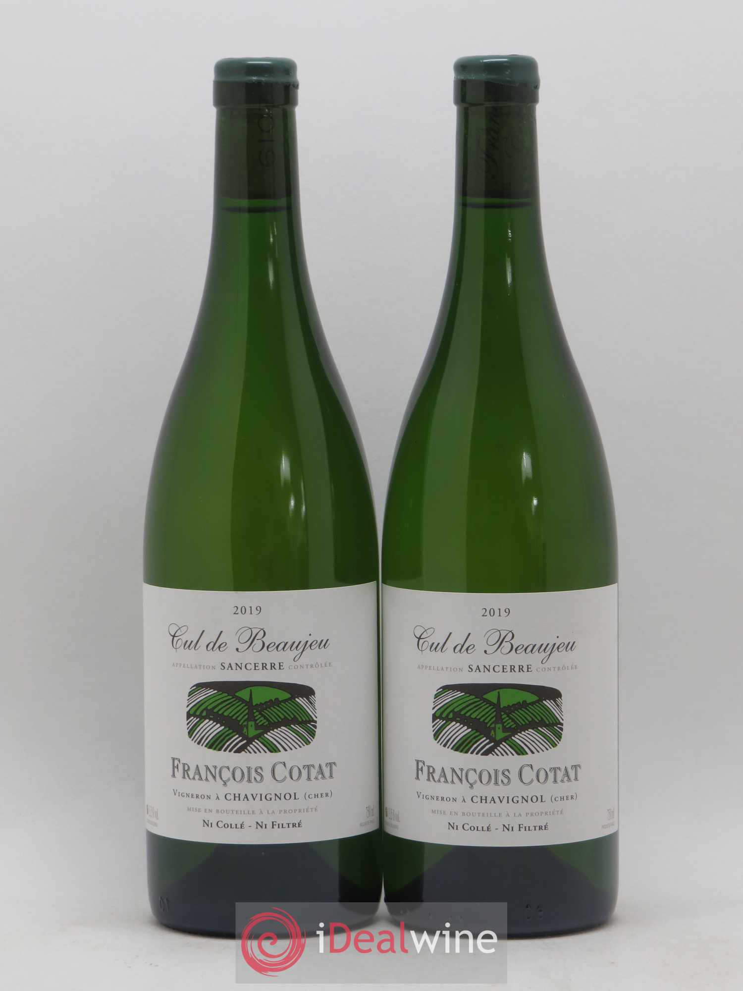 Sancerre Les Culs de Beaujeu François Cotat 2019 - Lot de 2 bouteilles - 0
