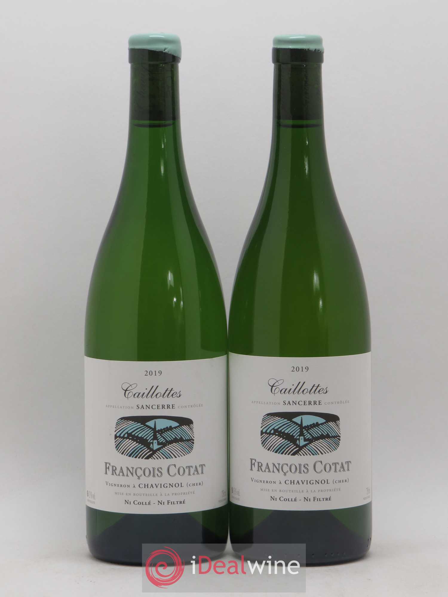 Sancerre Les Caillottes François Cotat 2019 - Posten von 2 Flaschen - 0
