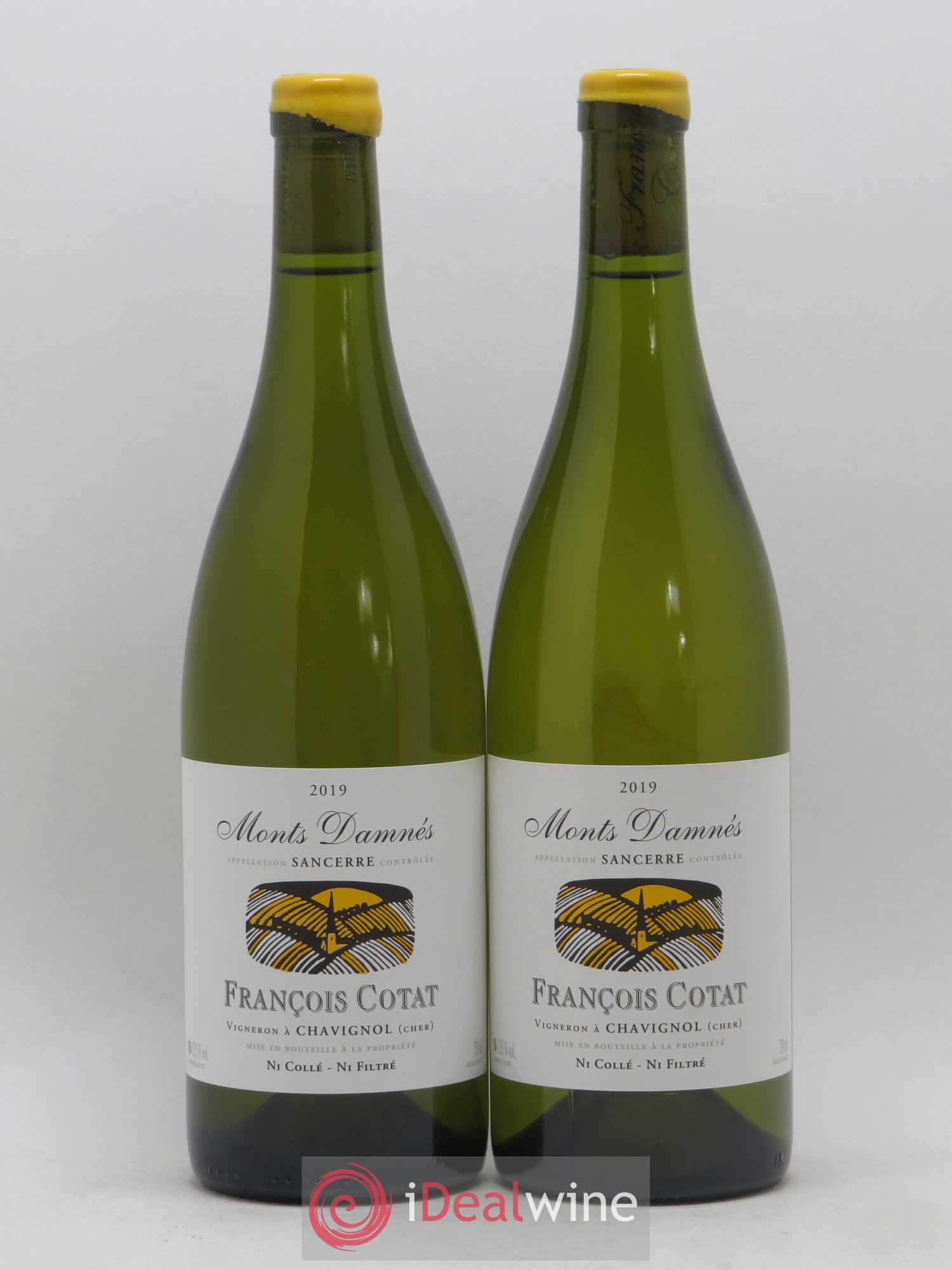 Sancerre Les Monts Damnés François Cotat 2019 - Lot de 2 bouteilles - 0