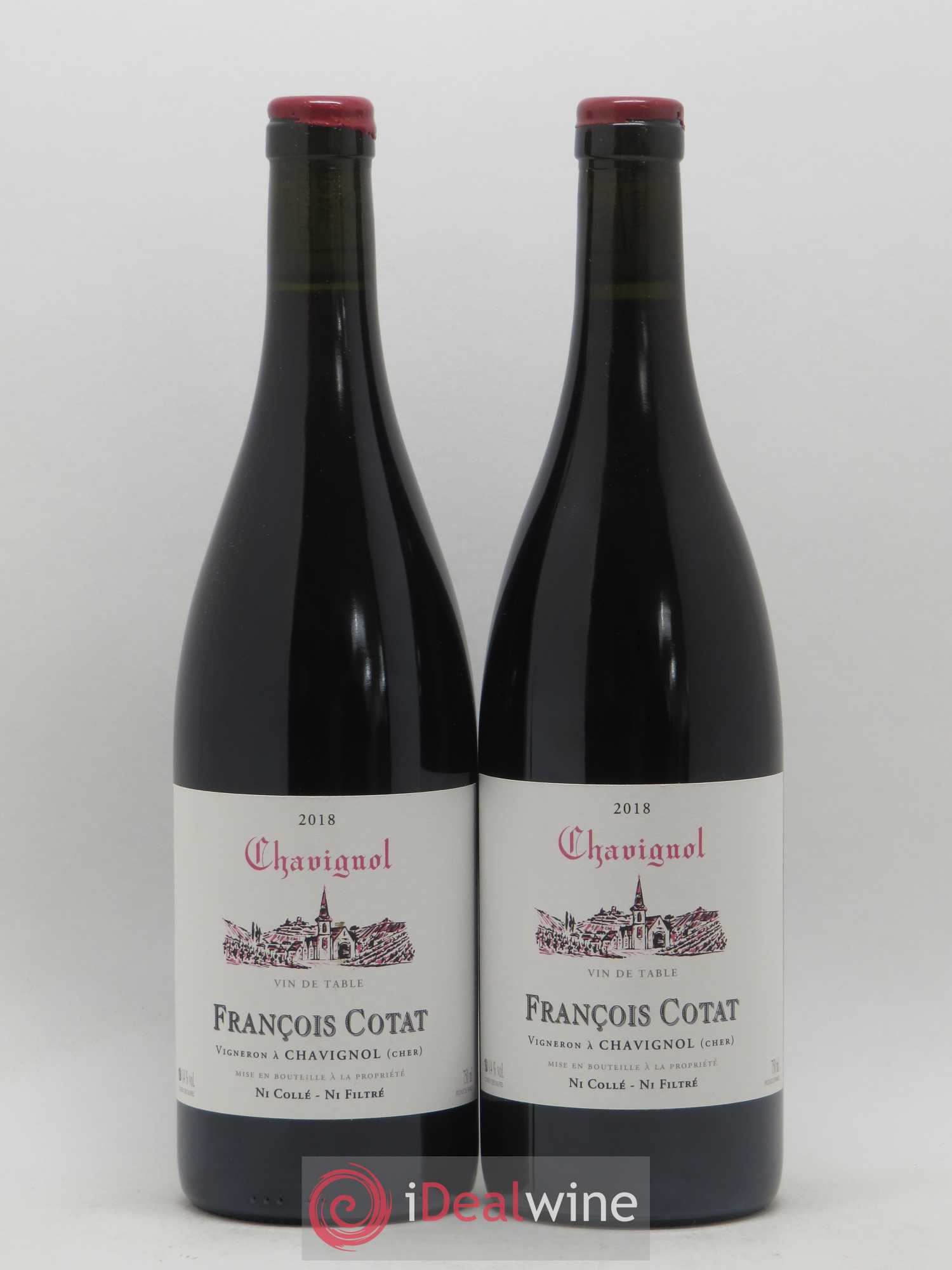 Vin de table - Chavignol François Cotat 2019 - Lot de 2 bouteilles - 0
