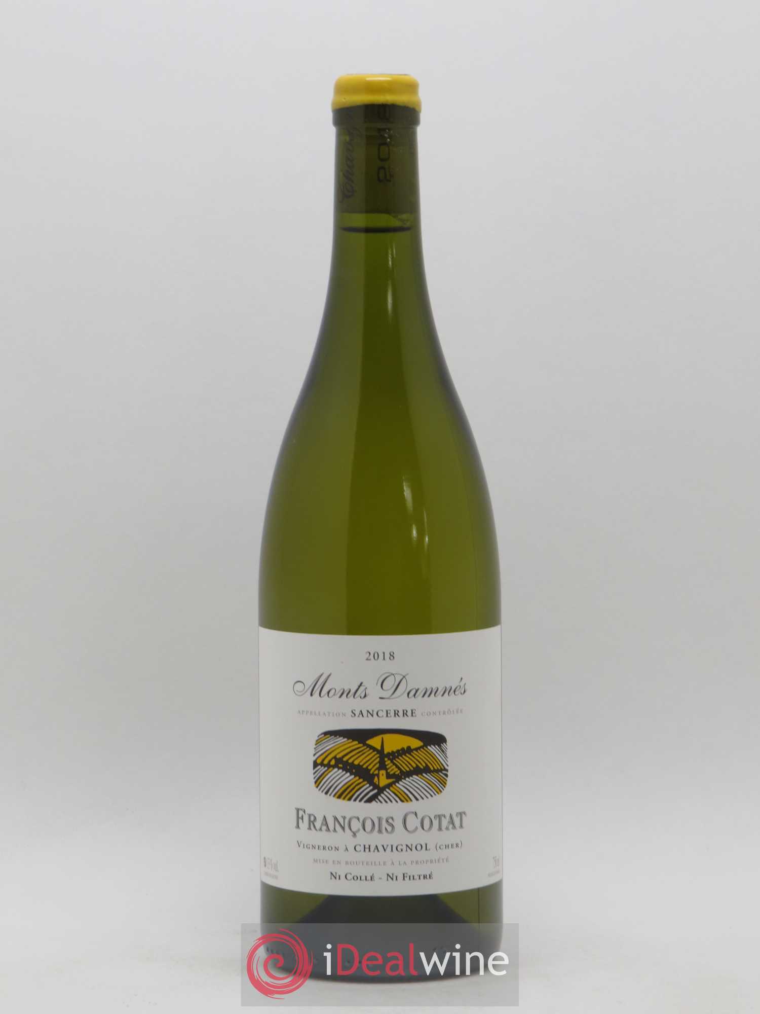 Sancerre Les Monts Damnés François Cotat 2018 - Lot de 1 bouteille - 0