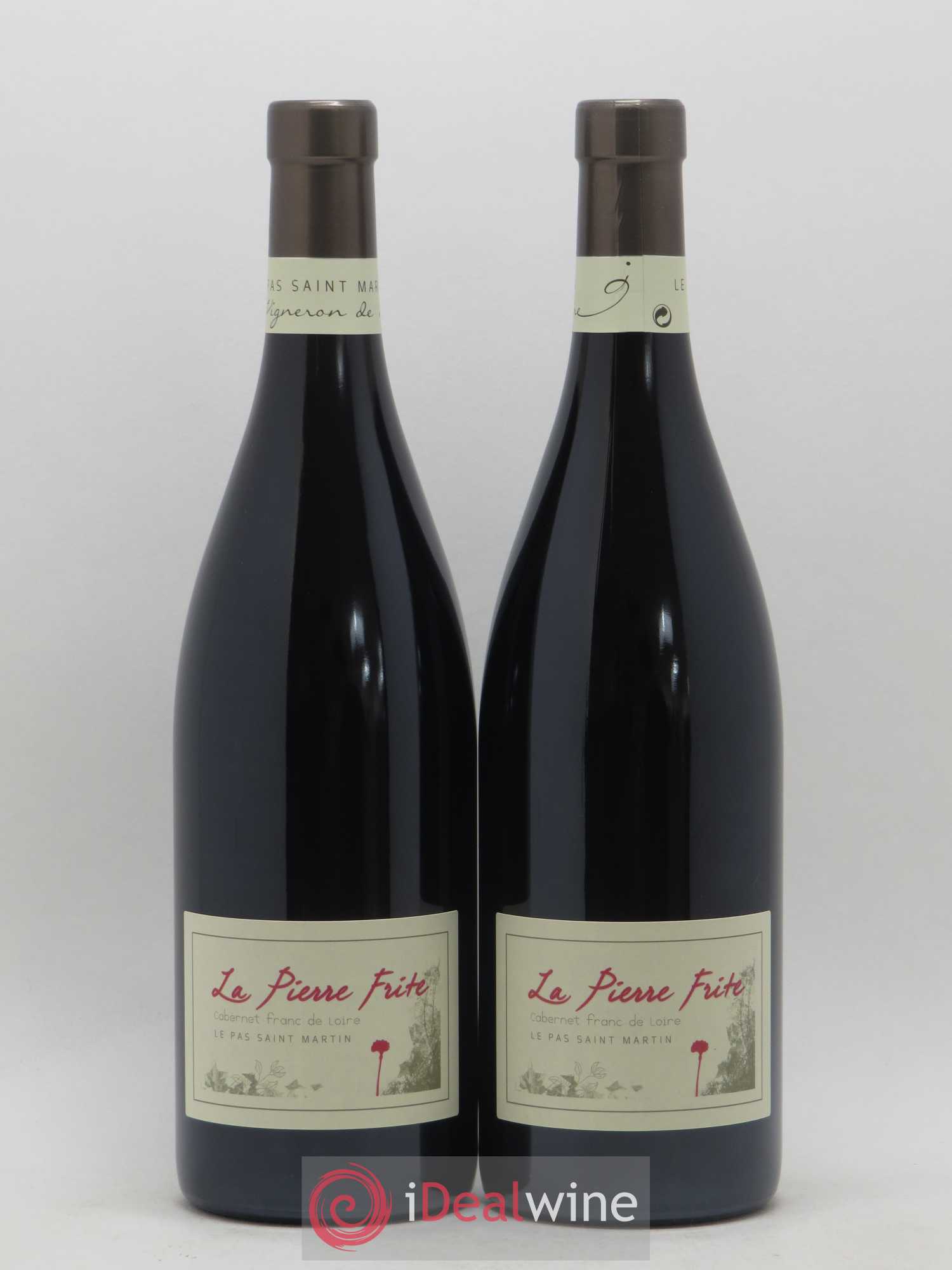 Saumur Pierre Frite Domaine Le Pas Saint Martin (sans prix de réserve) 2018 - Posten von 2 Flaschen - 0