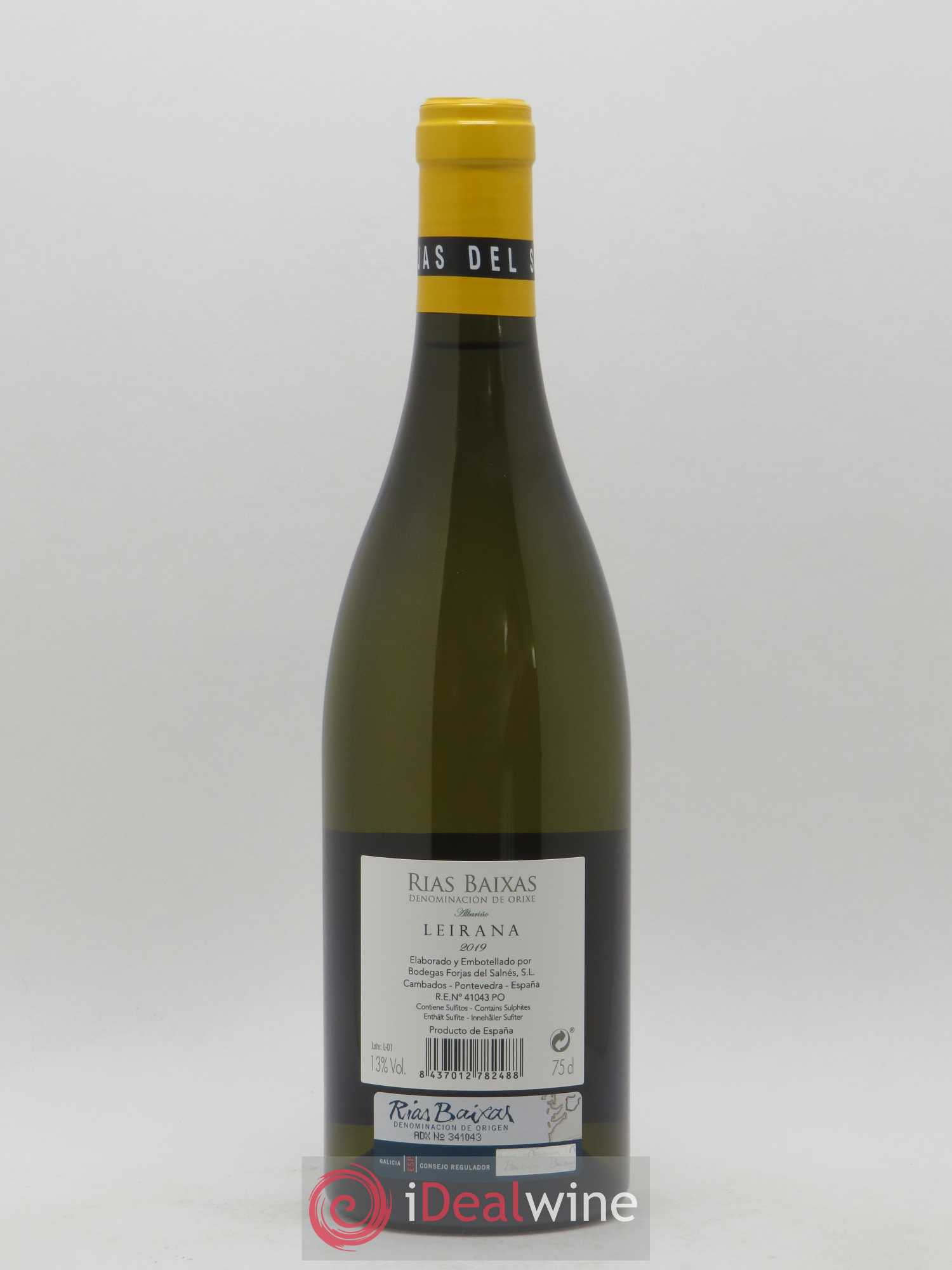 Rias Baixas Forjas Del Salnes D.O. Leirana 2019 - Posten von 1 Flasche - 1