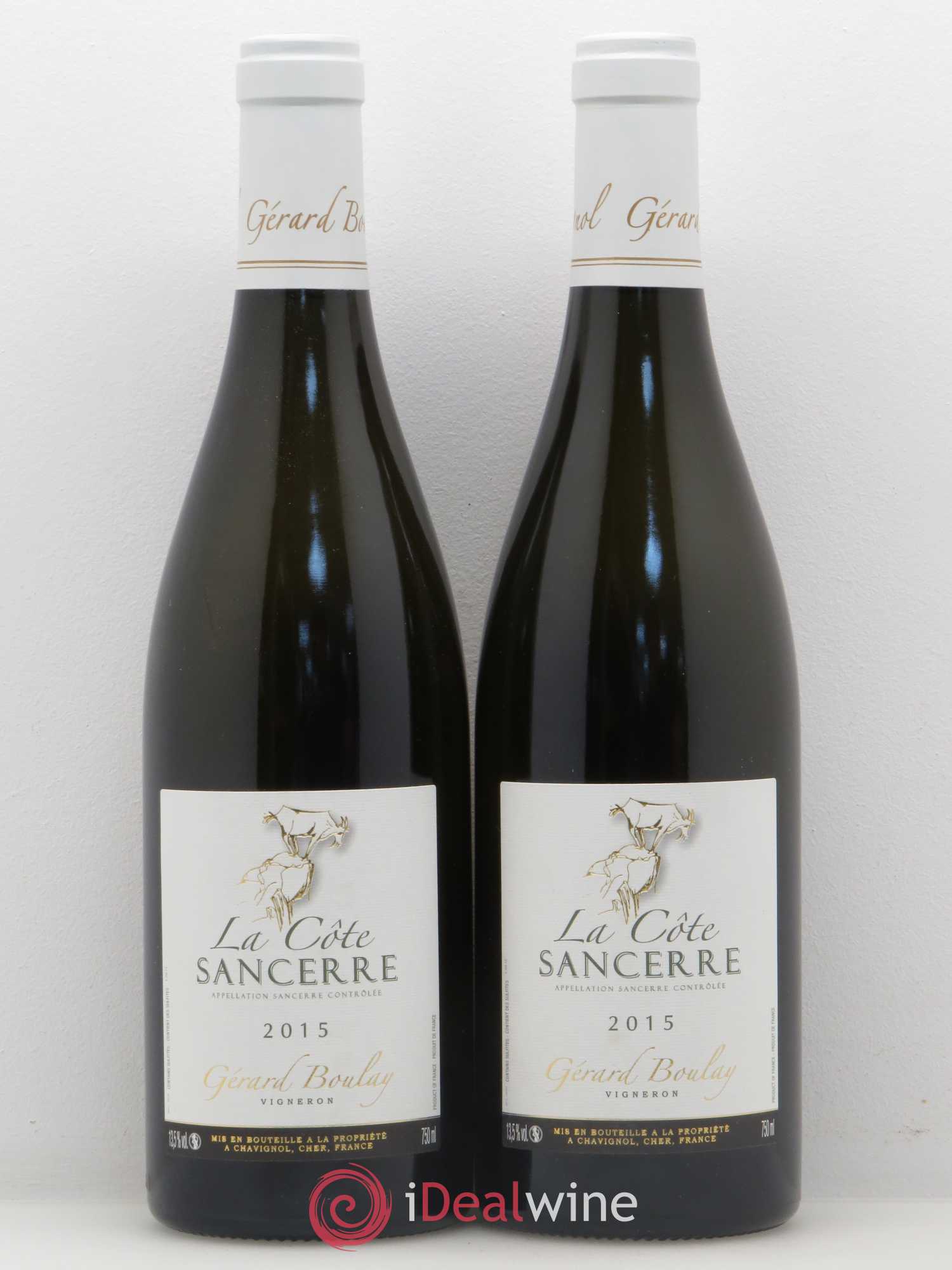 Sancerre La Côte Gérard Boulay 2015 - Lot de 2 bouteilles - 0
