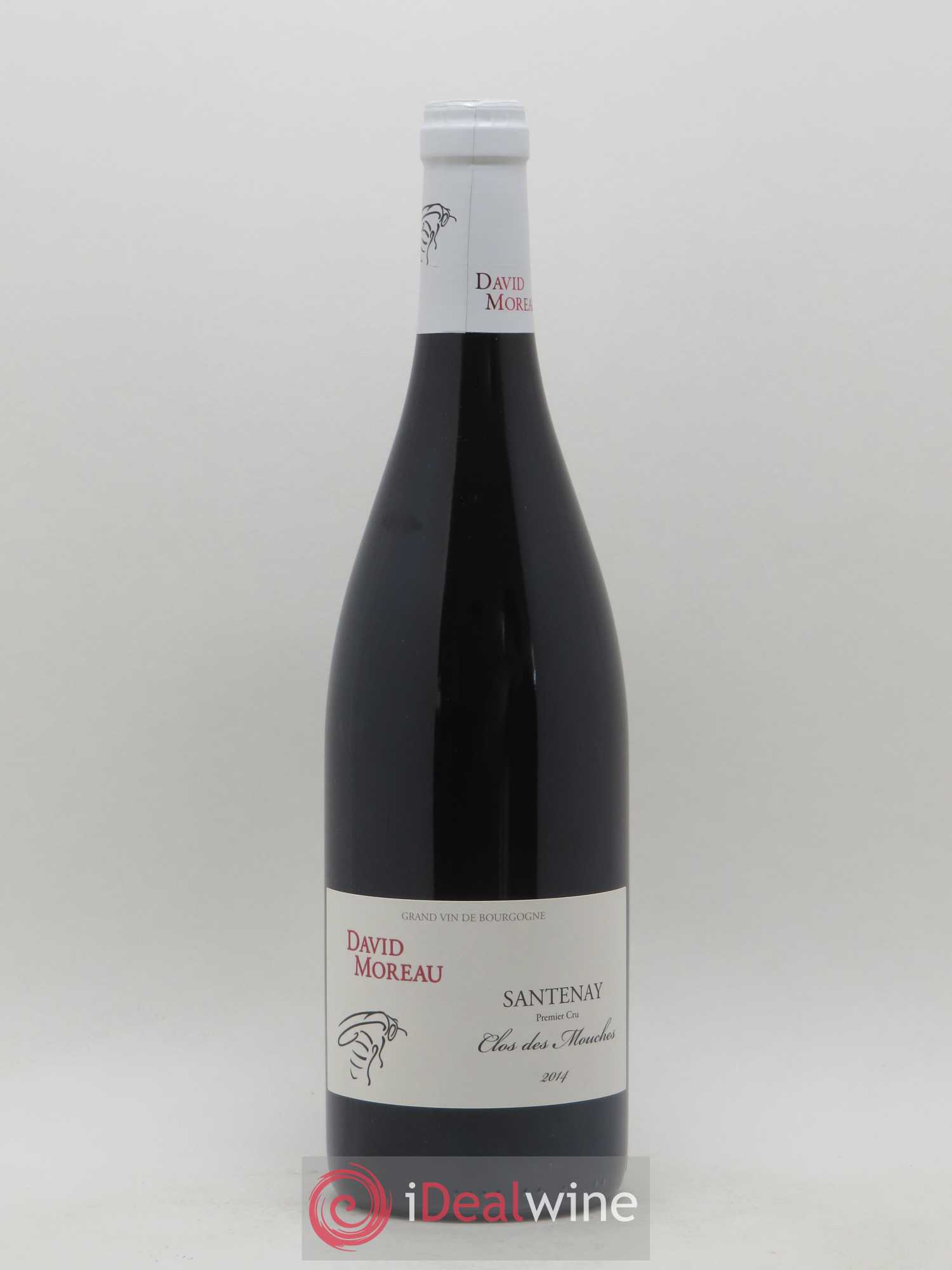 Santenay 1er Cru Clos des Mouches David Moreau 2014 - Lot de 1 bouteille - 0