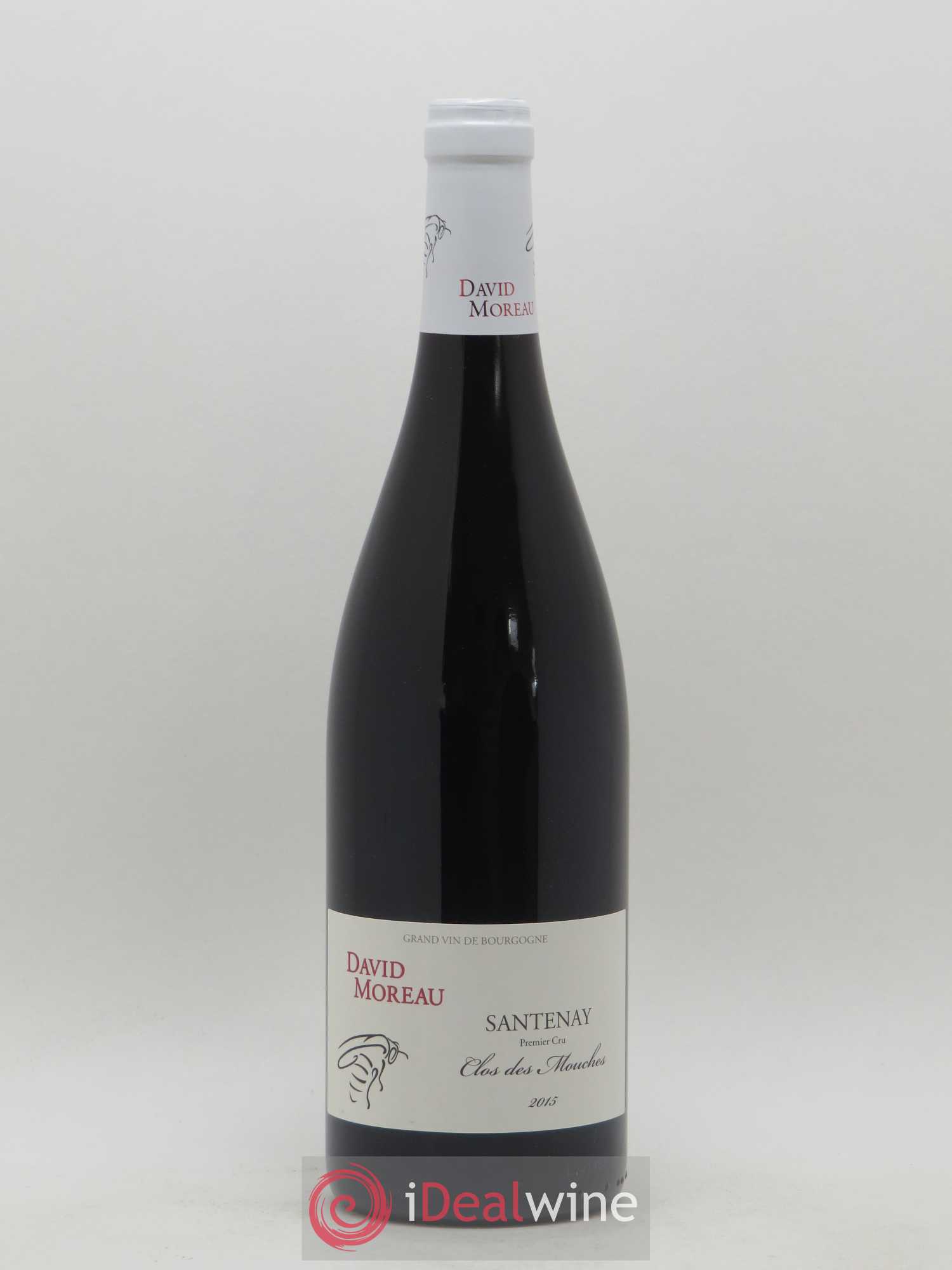 Santenay 1er Cru Clos des Mouches David Moreau 2015 - Lot de 1 bouteille - 0