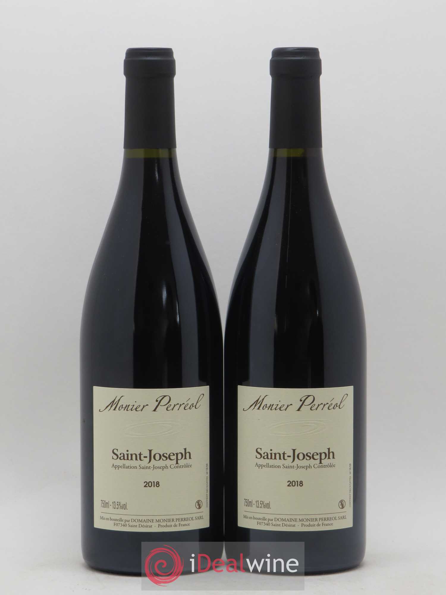 Saint-Joseph Domaine Monier Perreol 2018 - Posten von 2 Flaschen - 0