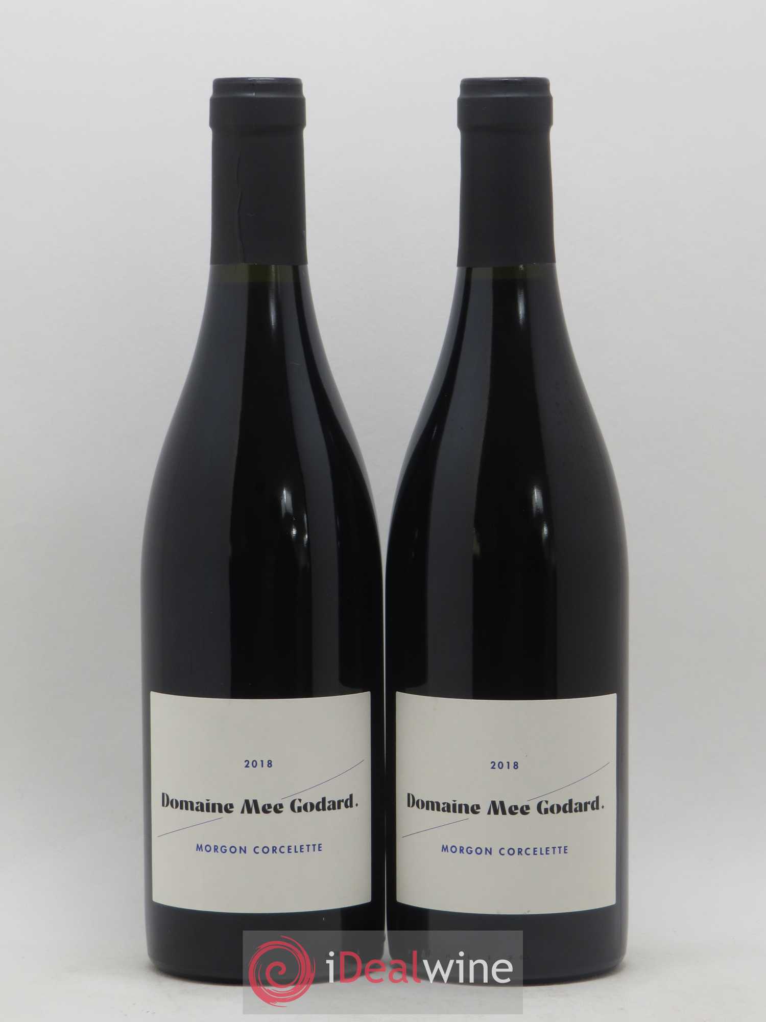 Morgon Corcelette Mee Godard (sans prix de réserve) 2018 - Lot de 2 bouteilles - 0