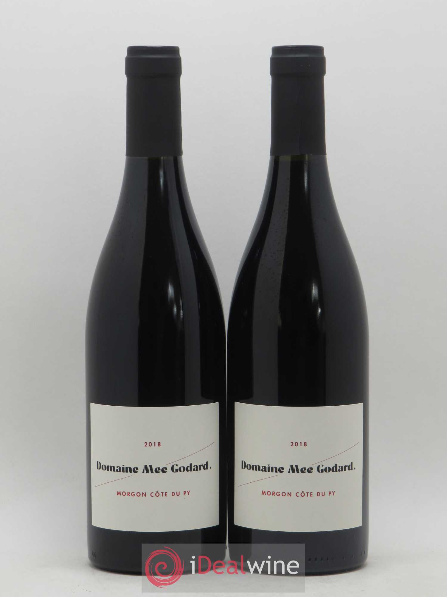 Morgon Côte du Py Mee Godard (sans prix de réserve) 2018 - Lot de 2 bouteilles - 0