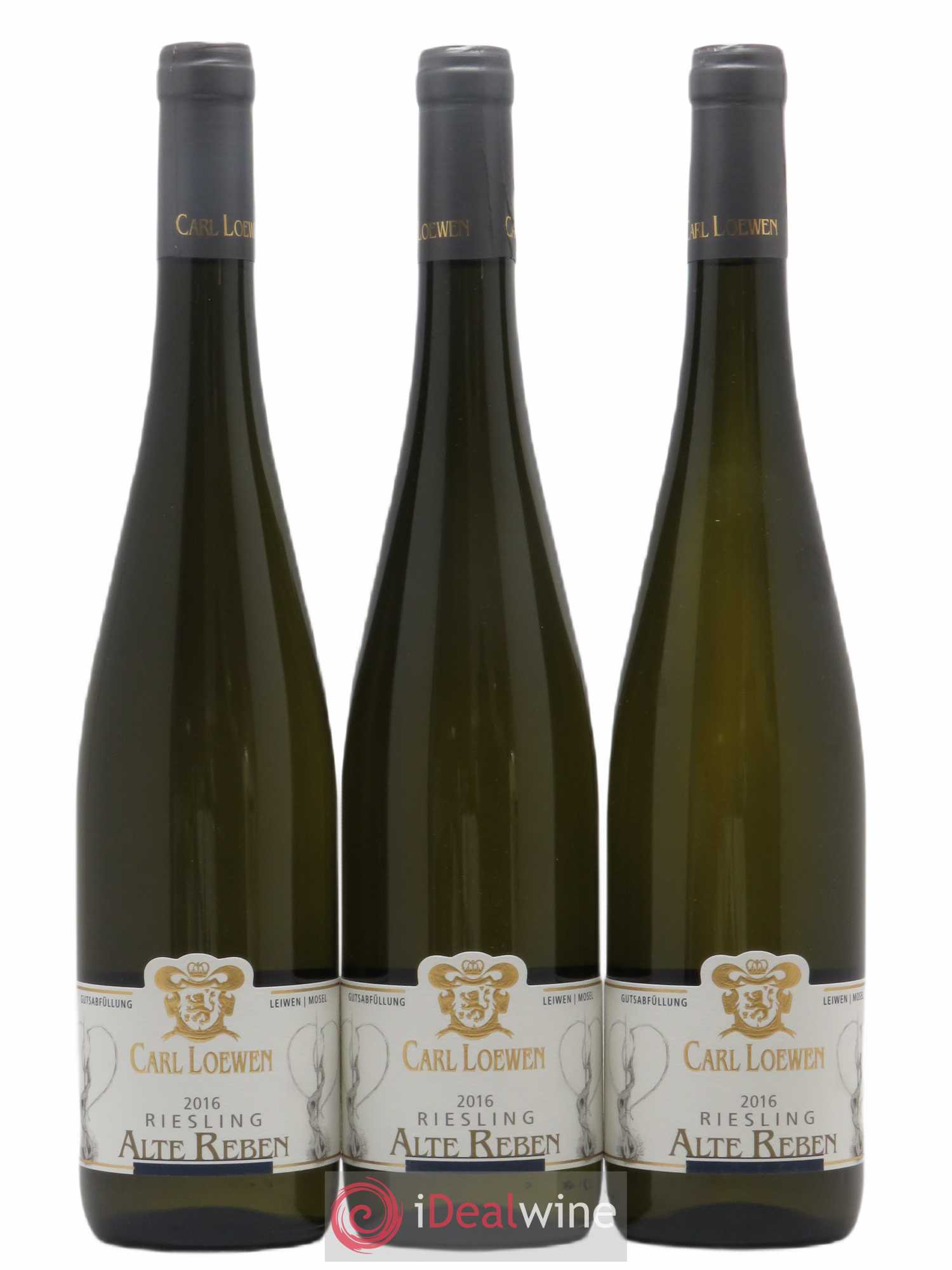 Allemagne Mosel-Saar Alte Reben Carl Loewen (sans prix de réserve) 2016 - Posten von 3 Flaschen - 0