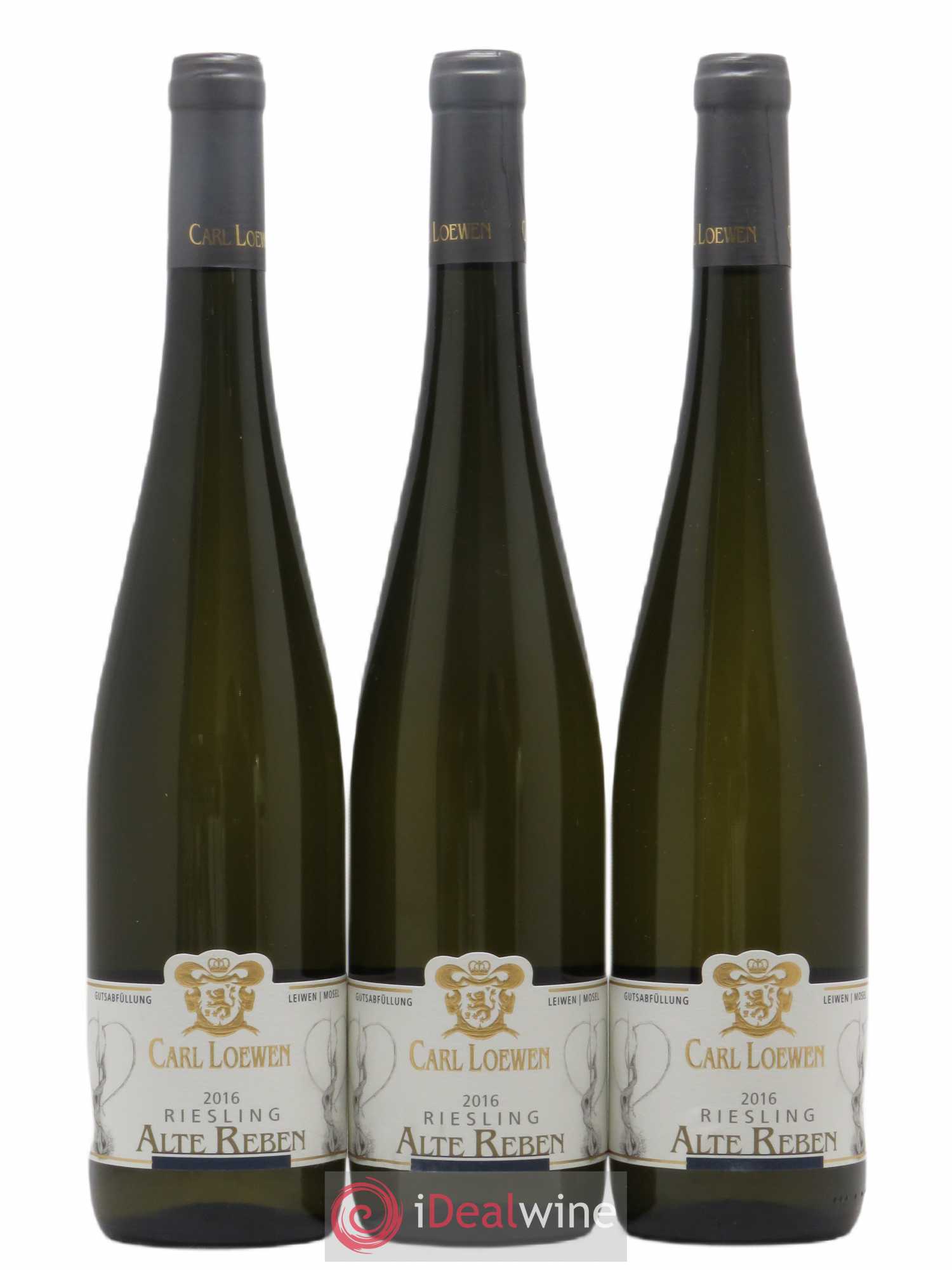 Allemagne Mosel-Saar Alte Reben Carl Loewen (sans prix de réserve) 2016 - Posten von 3 Flaschen - 0