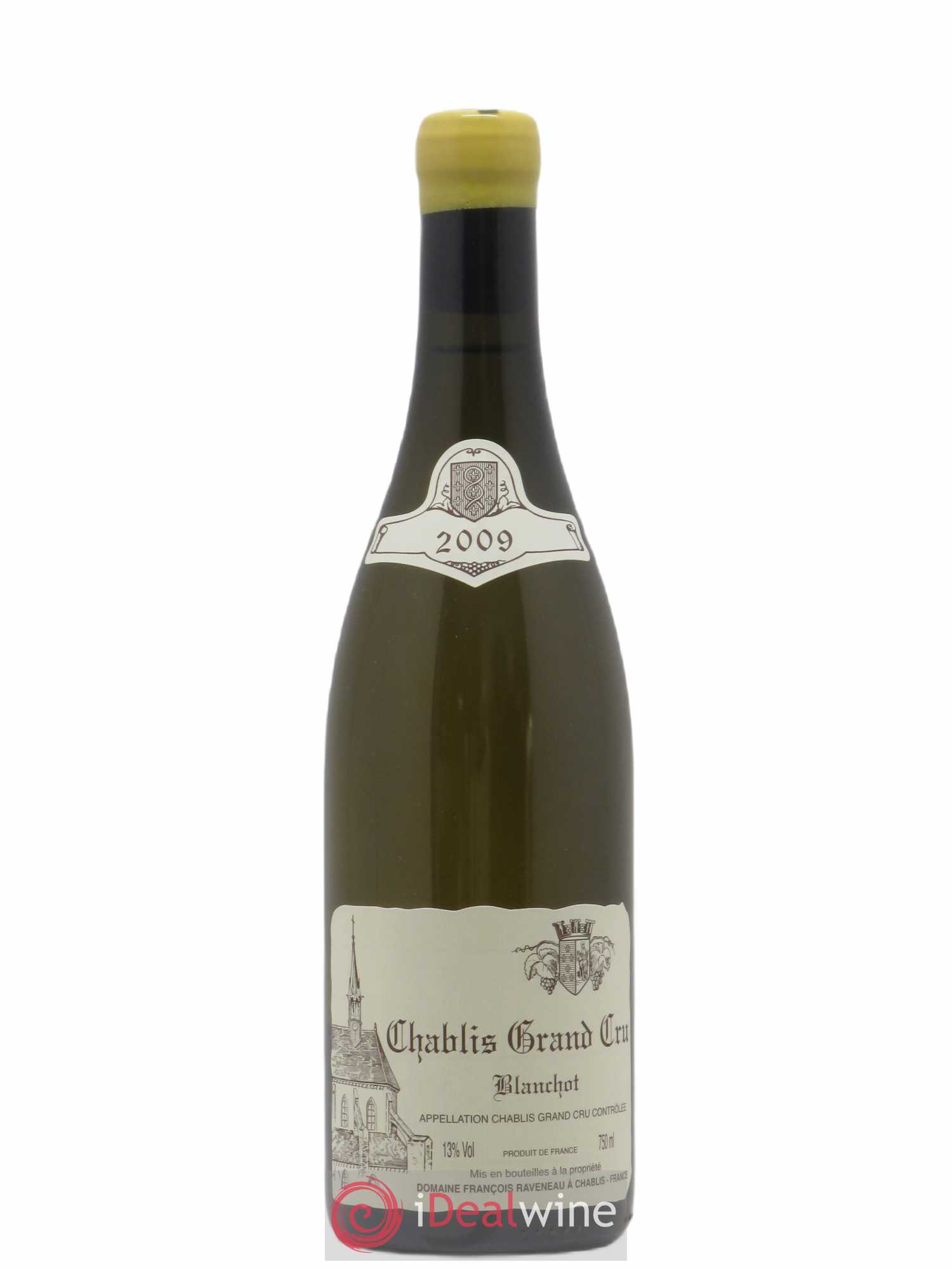 Chablis Grand Cru Blanchot Raveneau (Domaine) 2009 - Lot de 1 bouteille - 0