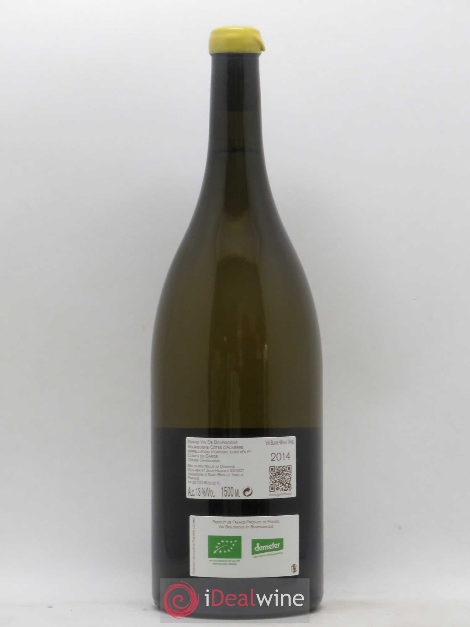Bourgogne Côte D'Auxerre Corps de Garde Domaine Goisot 2014 - Posten von 1 Magnum - 1