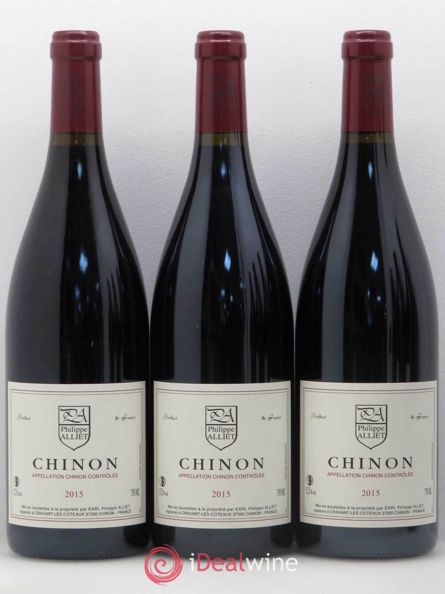 Chinon Philippe Alliet Tradition (sans prix de réserve) 2015 - Posten von 6 Flaschen - 1