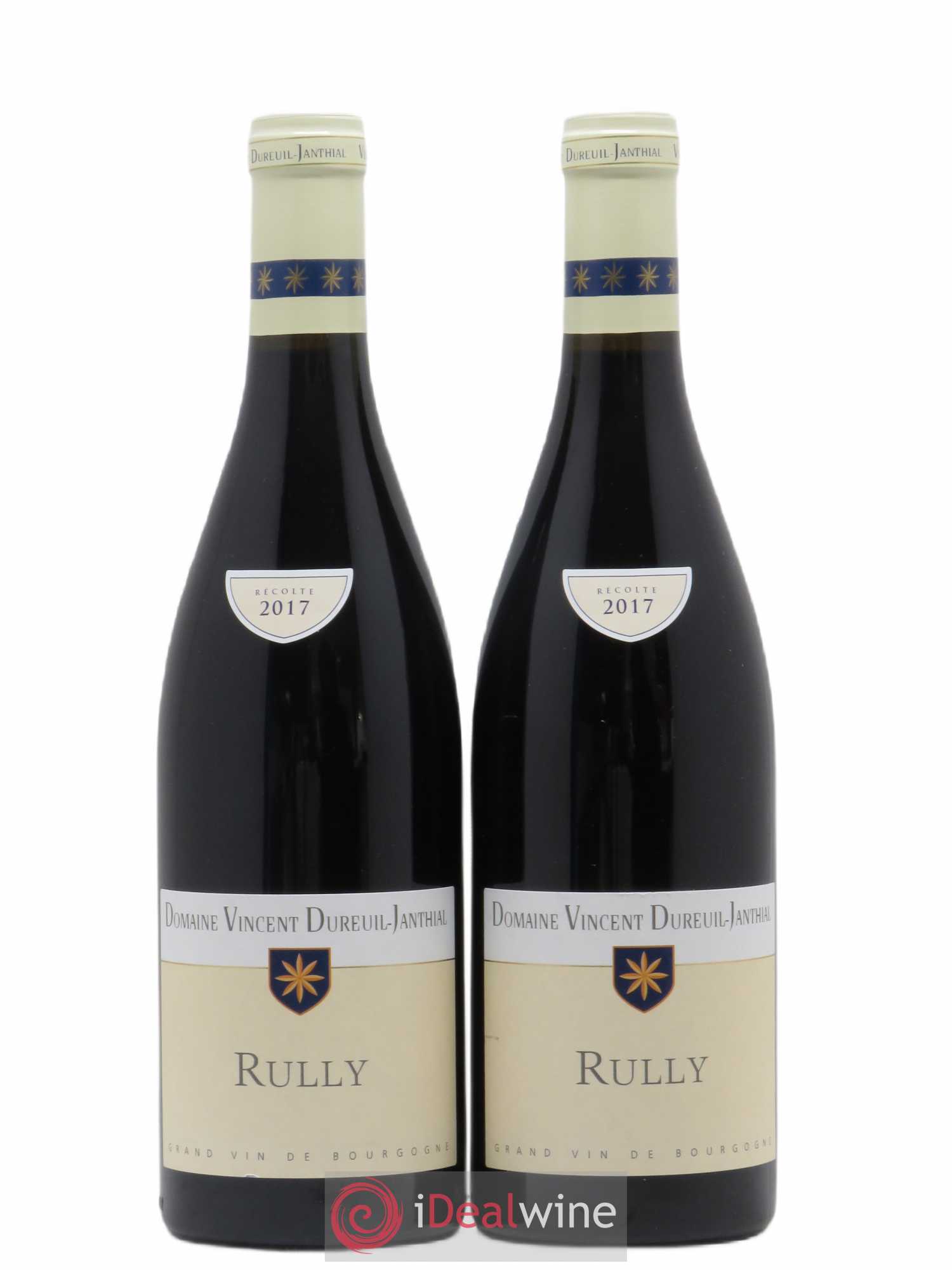 Rully Vincent Dureuil-Janthial 2017 - Lot de 2 bouteilles - 0