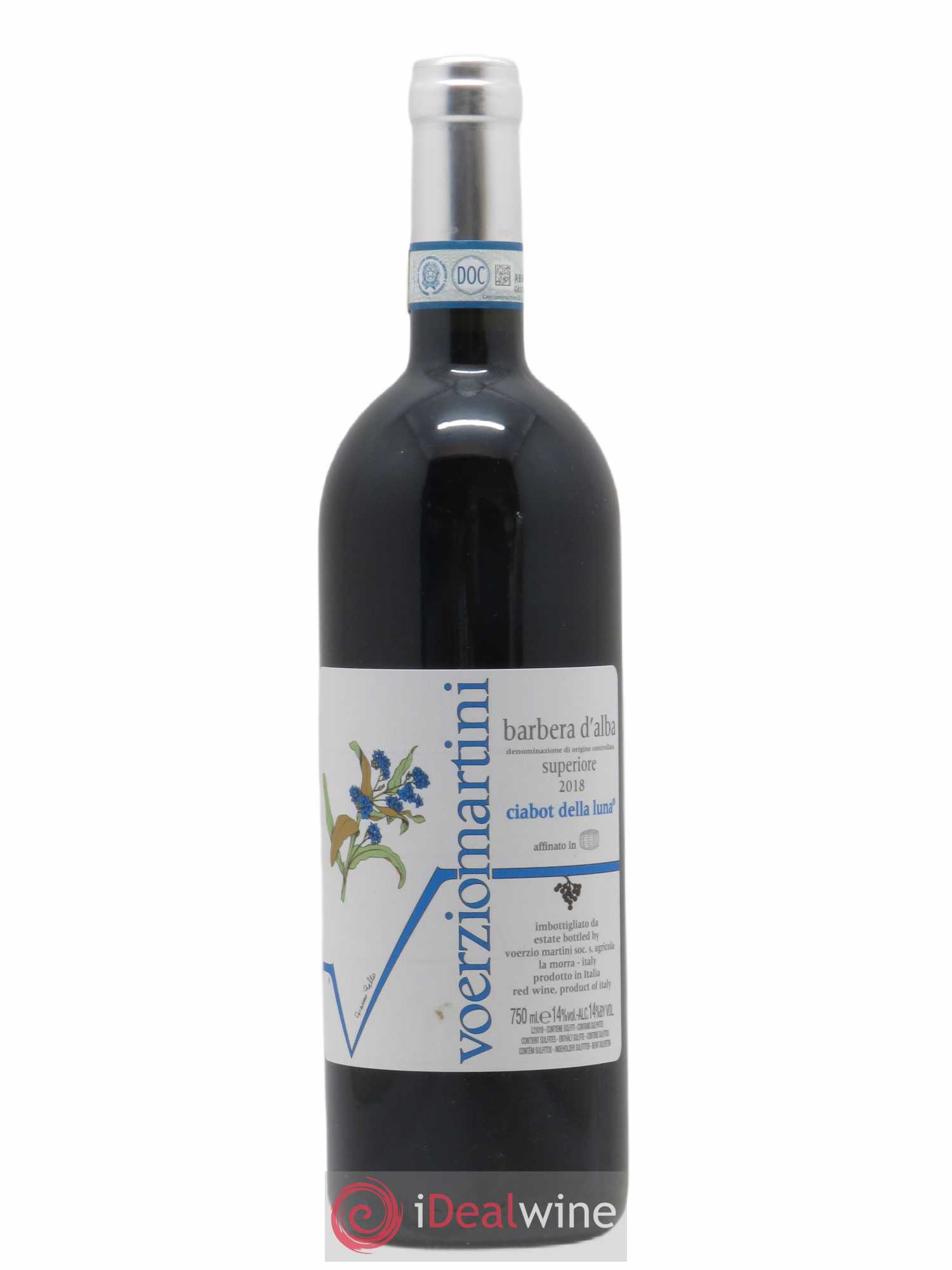 Barbera d'Alba DOC DOC Superiore Ciabot della Luna Voerzio Martini 2018 - Lotto di 1 bottiglia - 0