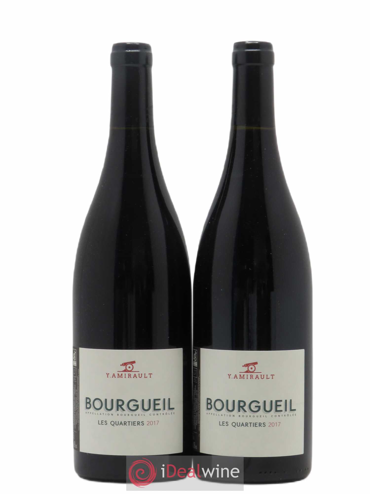 Bourgueil Les Quartiers Yannick Amirault (Domaine) (sans prix de réserve) 2017 - Lot de 2 bouteilles - 0