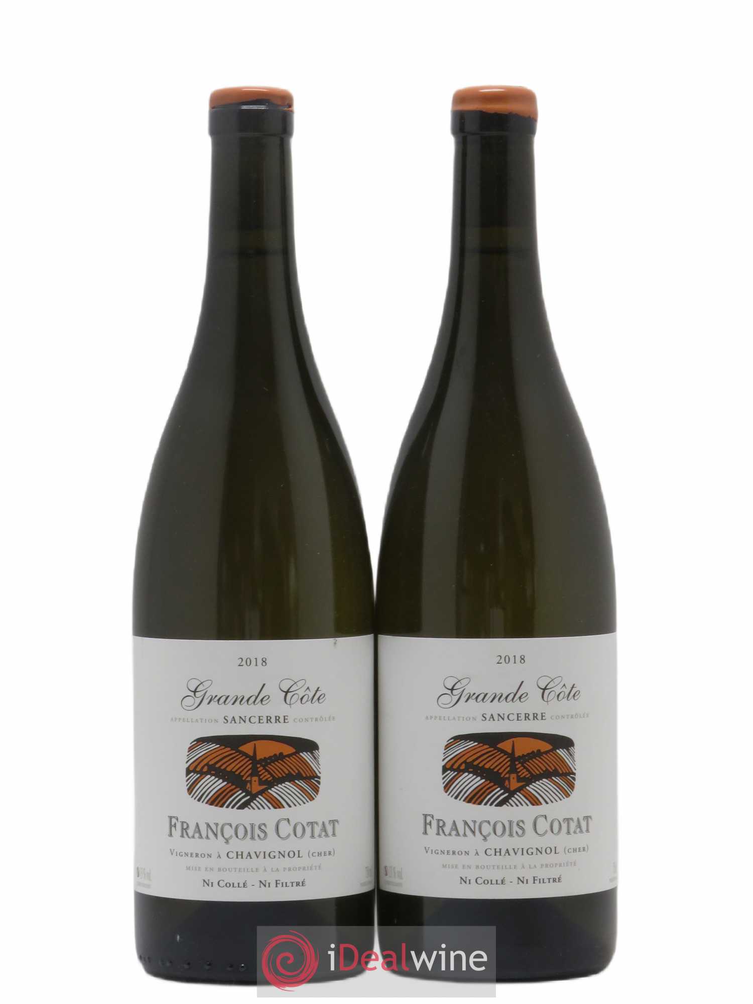 Sancerre La Grande Côte François Cotat 2018 - Lot de 2 bouteilles - 0