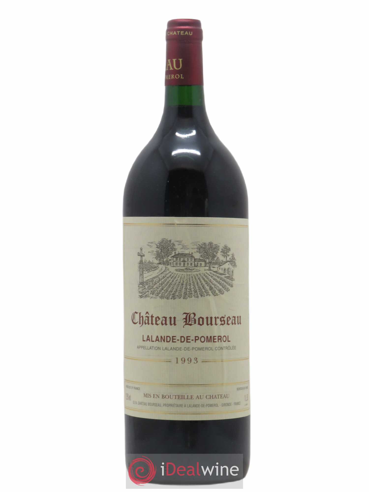 Lalande-de-Pomerol Château Bourseau 1993 - Lot de 1 magnum - 0