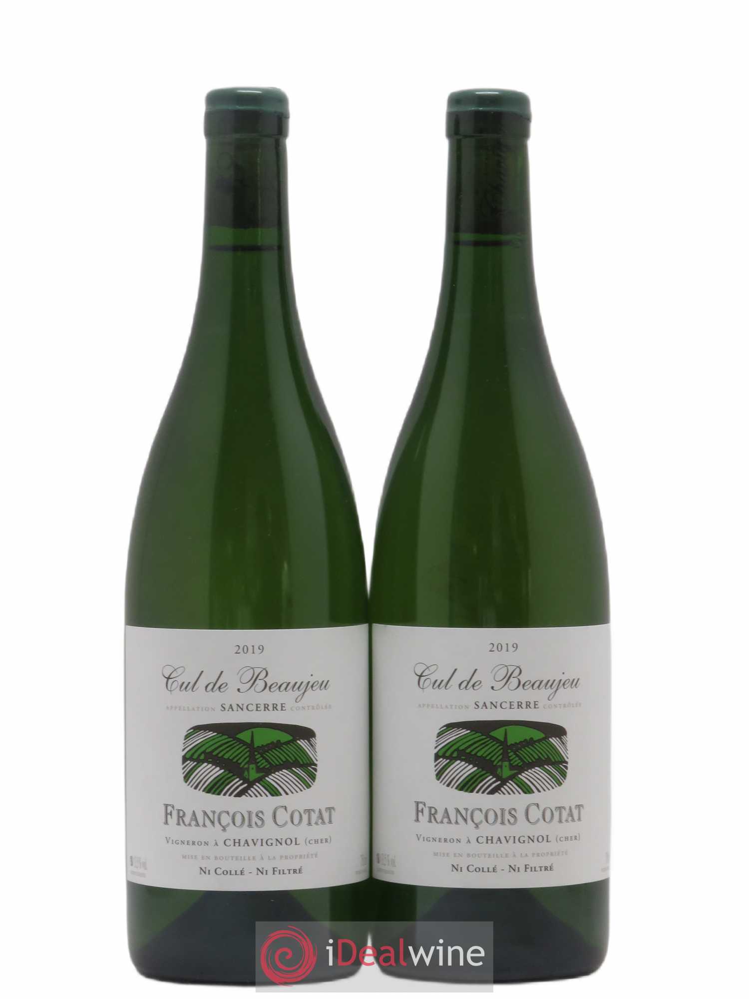 Sancerre Les Culs de Beaujeu François Cotat 2019 - Lot de 2 bouteilles - 0