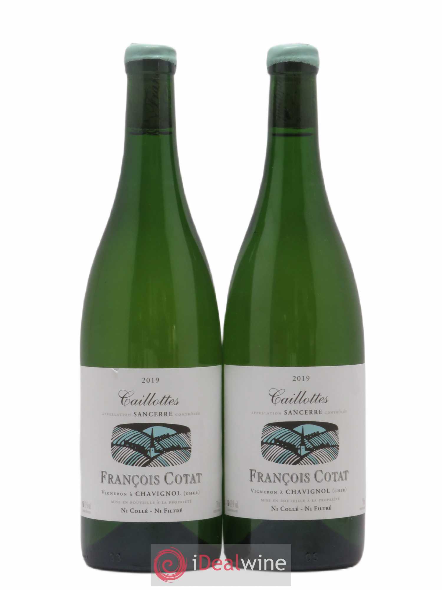 Sancerre Les Caillottes François Cotat 2019 - Lot de 2 bouteilles - 0
