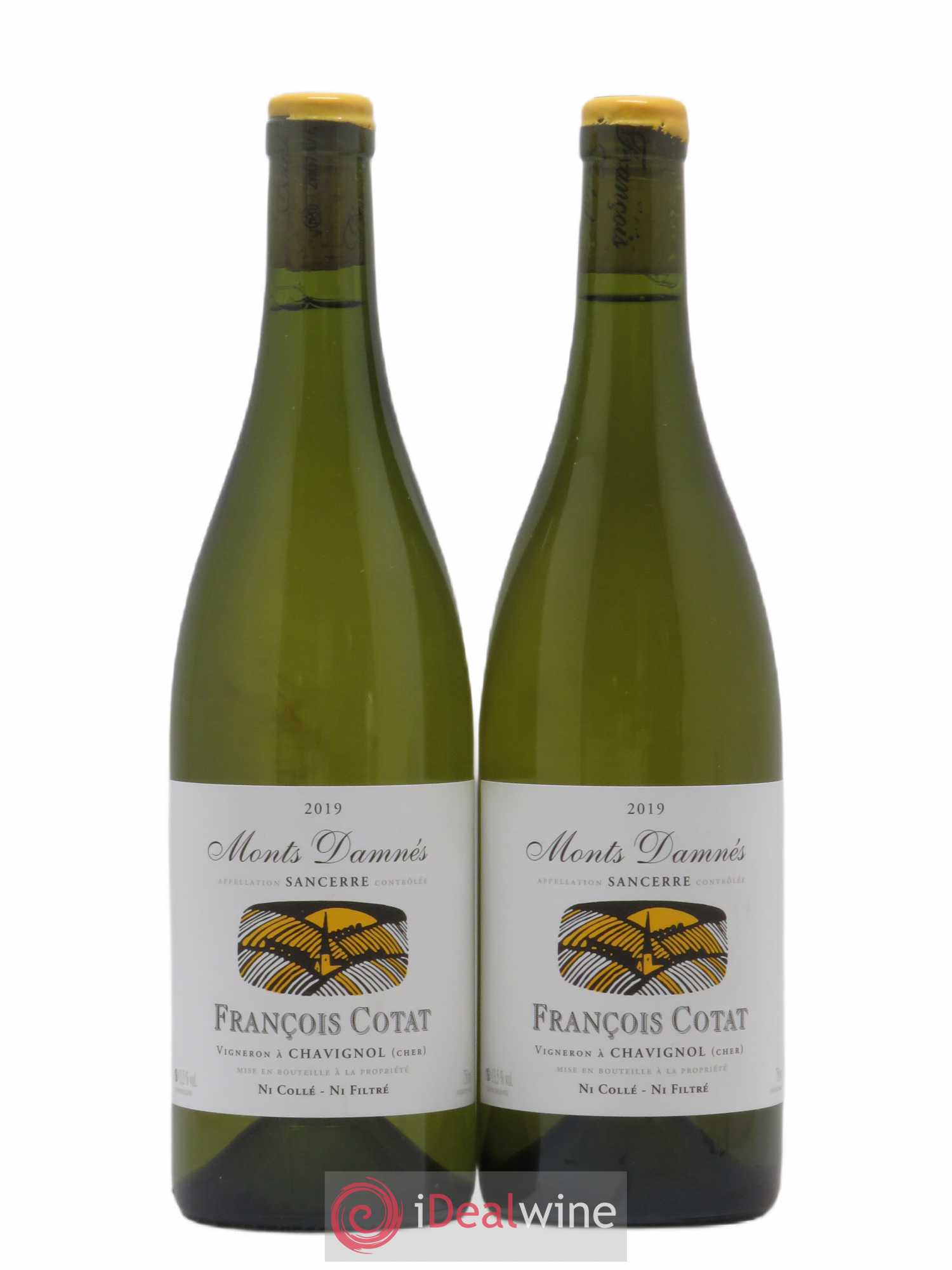 Sancerre Les Monts Damnés François Cotat 2019 - Lot de 2 bouteilles - 0
