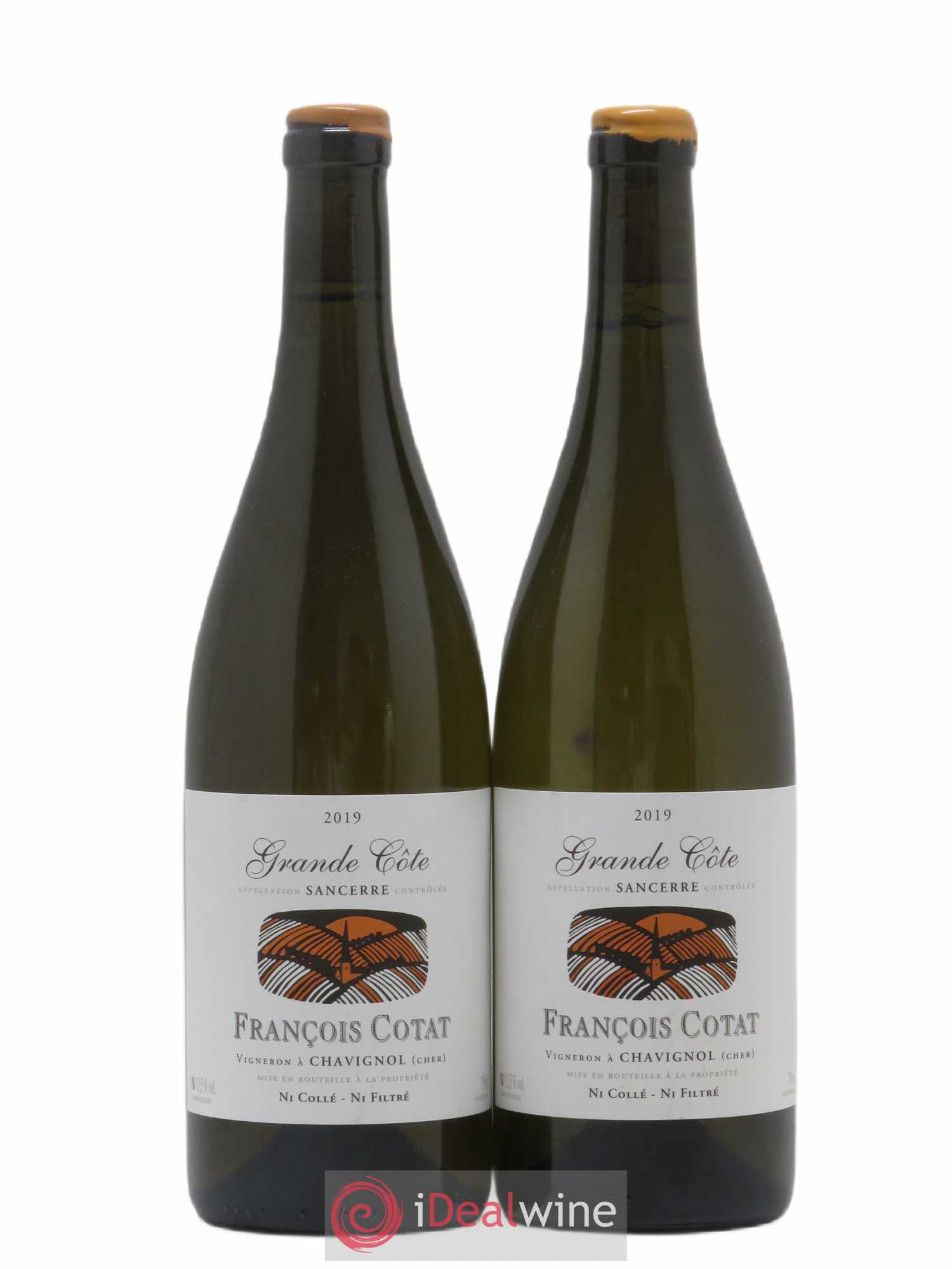 Sancerre La Grande Côte François Cotat 2019 - Lot de 2 bouteilles - 0