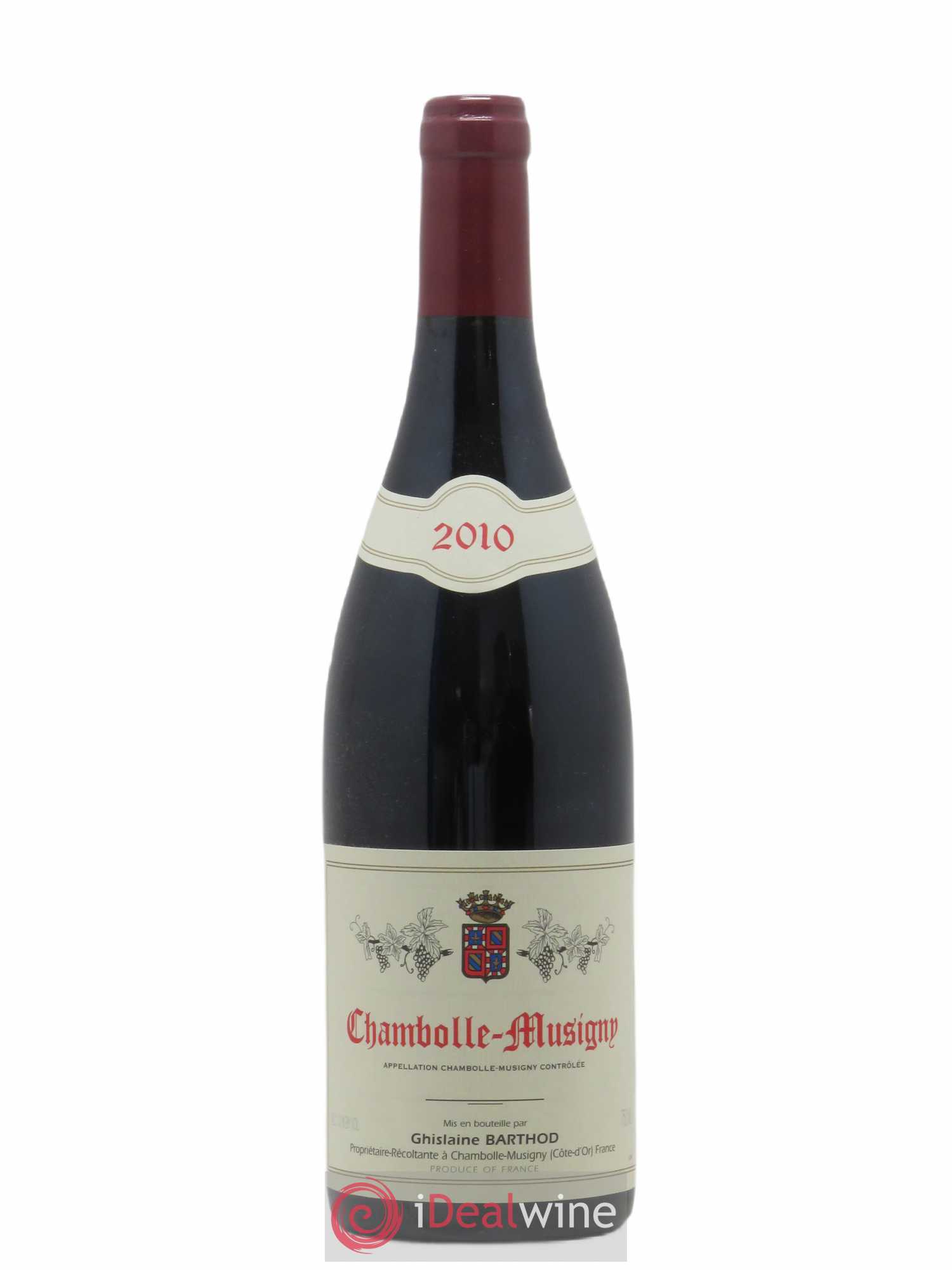 Chambolle-Musigny Ghislaine Barthod 2010 - Lot de 1 bouteille - 0