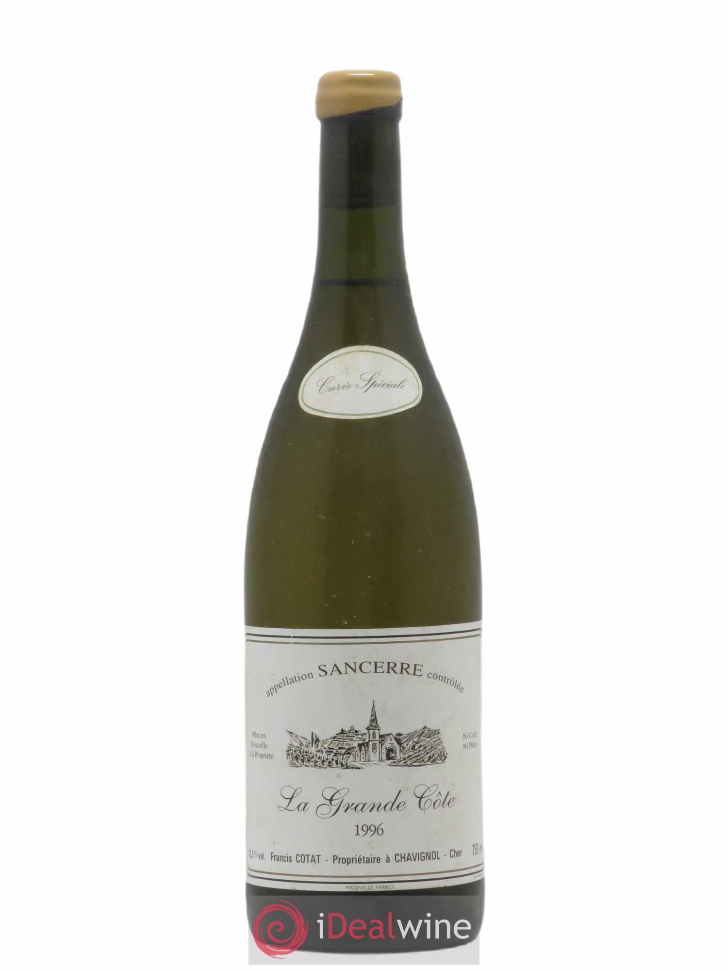Sancerre La Grande Côte Cuvée Spéciale François Cotat 1996 - Lot de 1 bouteille - 0