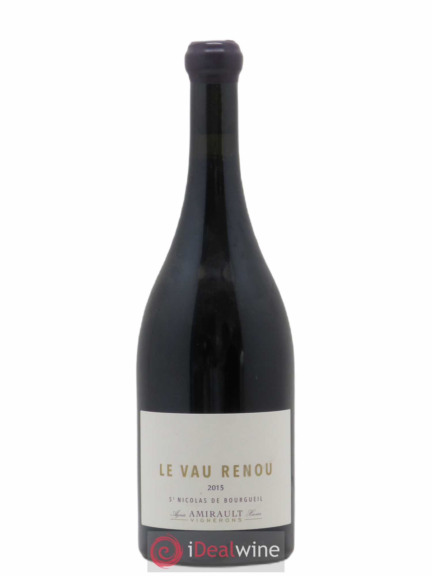 Saint-Nicolas de Bourgueil Le Vau Renou Domaine X. Amirault 2015 - Posten von 1 Flasche - 0