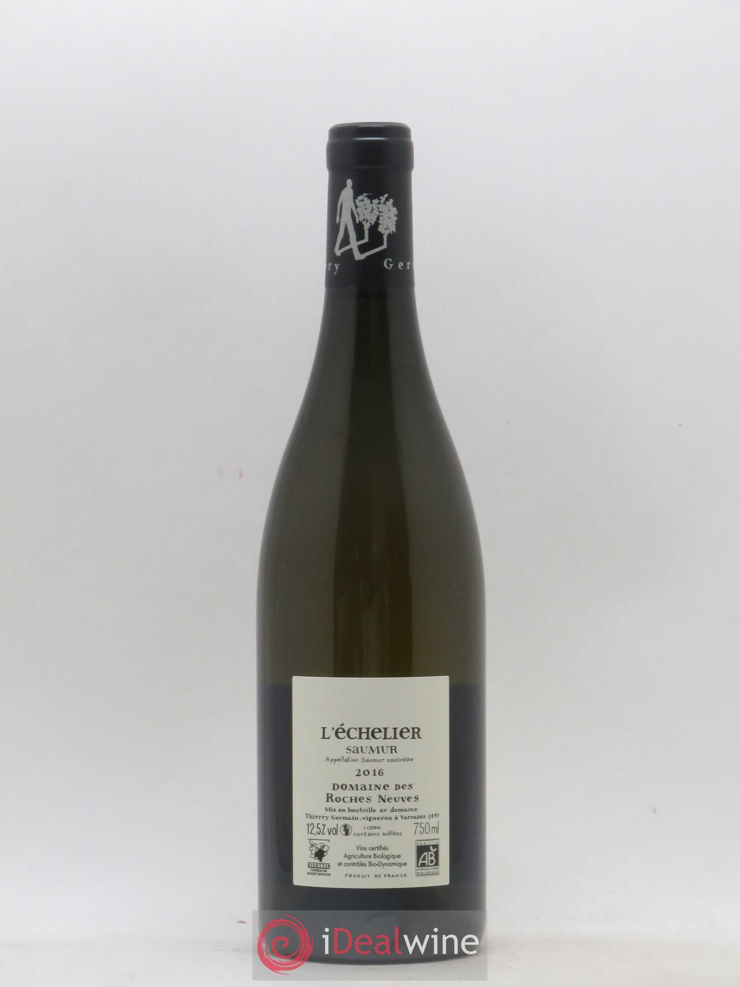 Saumur l'Echelier Domaine des Roches Neuves - Thierry Germain  (sans prix de réserve) 2016 - Lot de 1 bouteille - 1