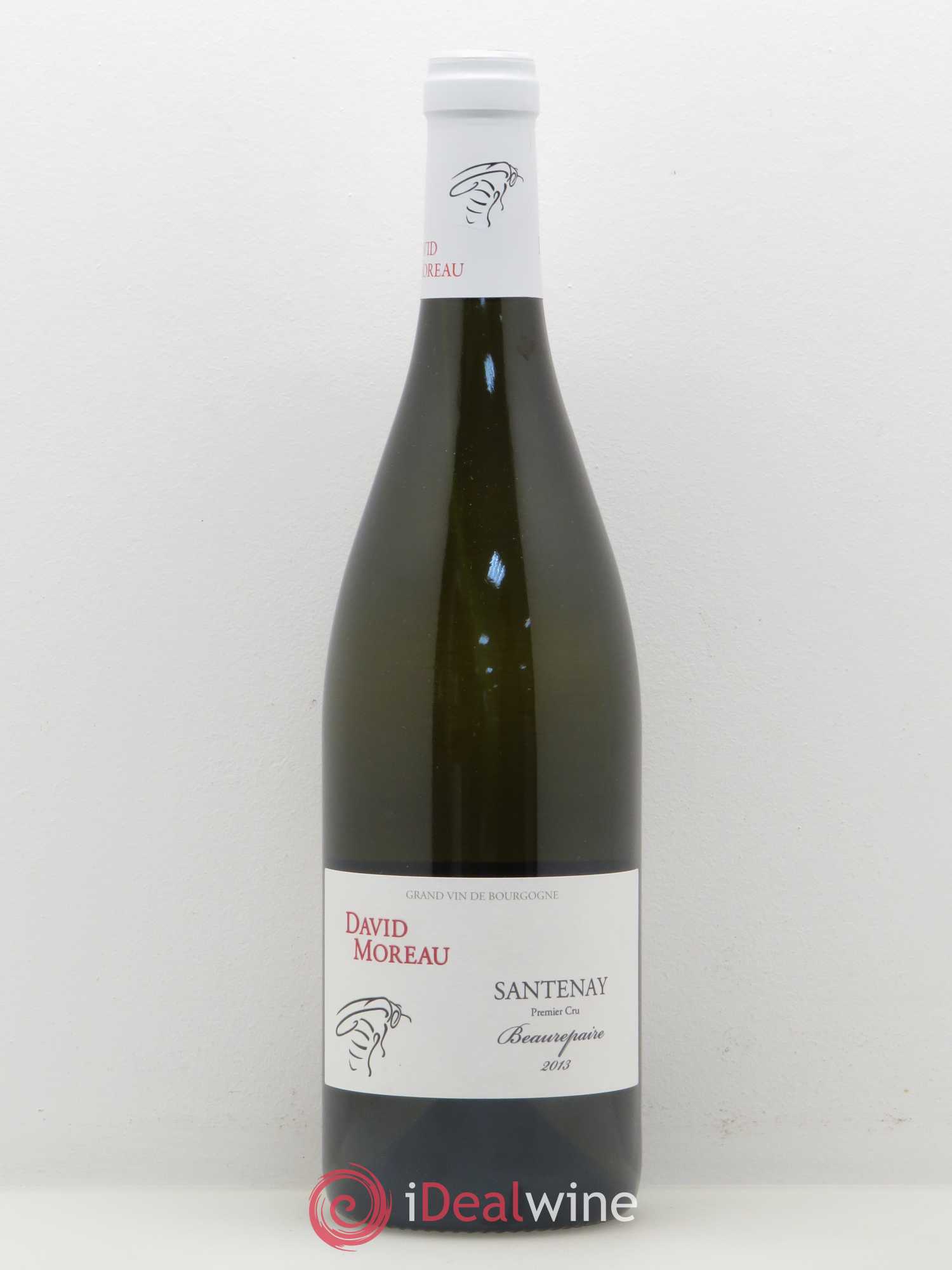 Santenay 1er Cru Beaurepaire David Moreau (sans prix de réserve) 2013 - Posten von 1 Flasche - 0