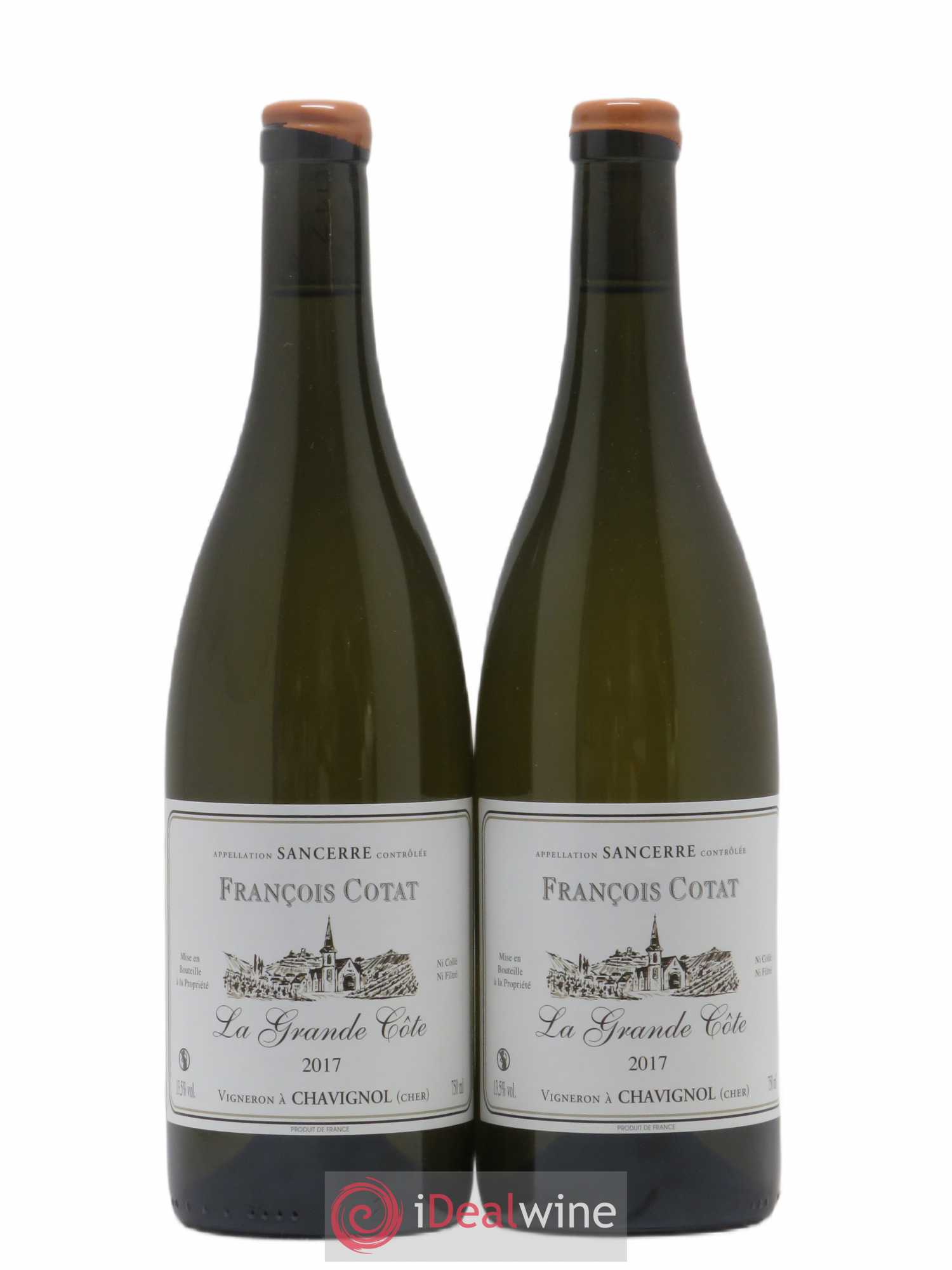 Sancerre La Grande Côte François Cotat 2017 - Lot de 2 bouteilles - 0