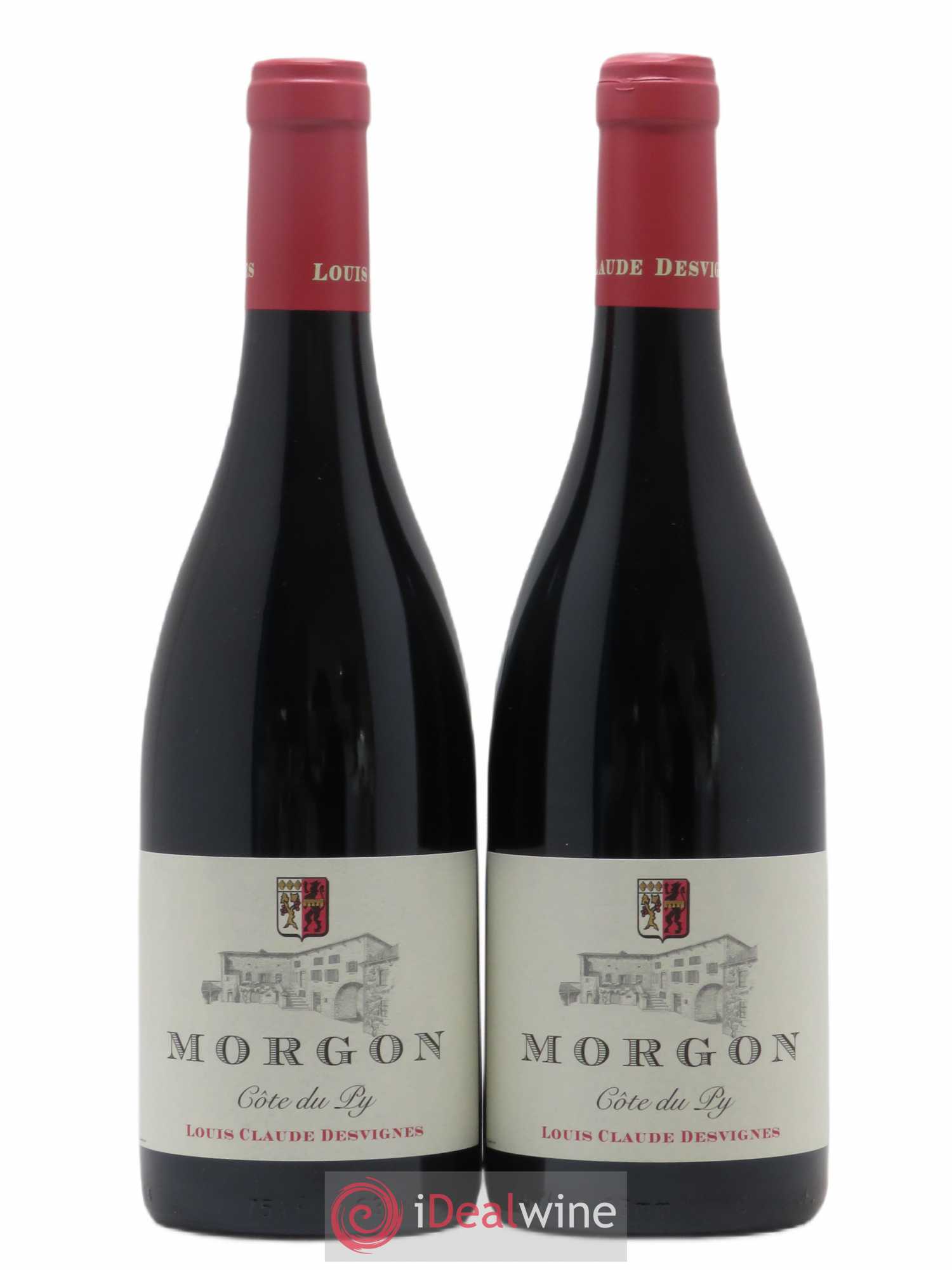 Morgon Côte du Py Louis-Claude Desvignes 2017 - Lot de 2 bouteilles - 0