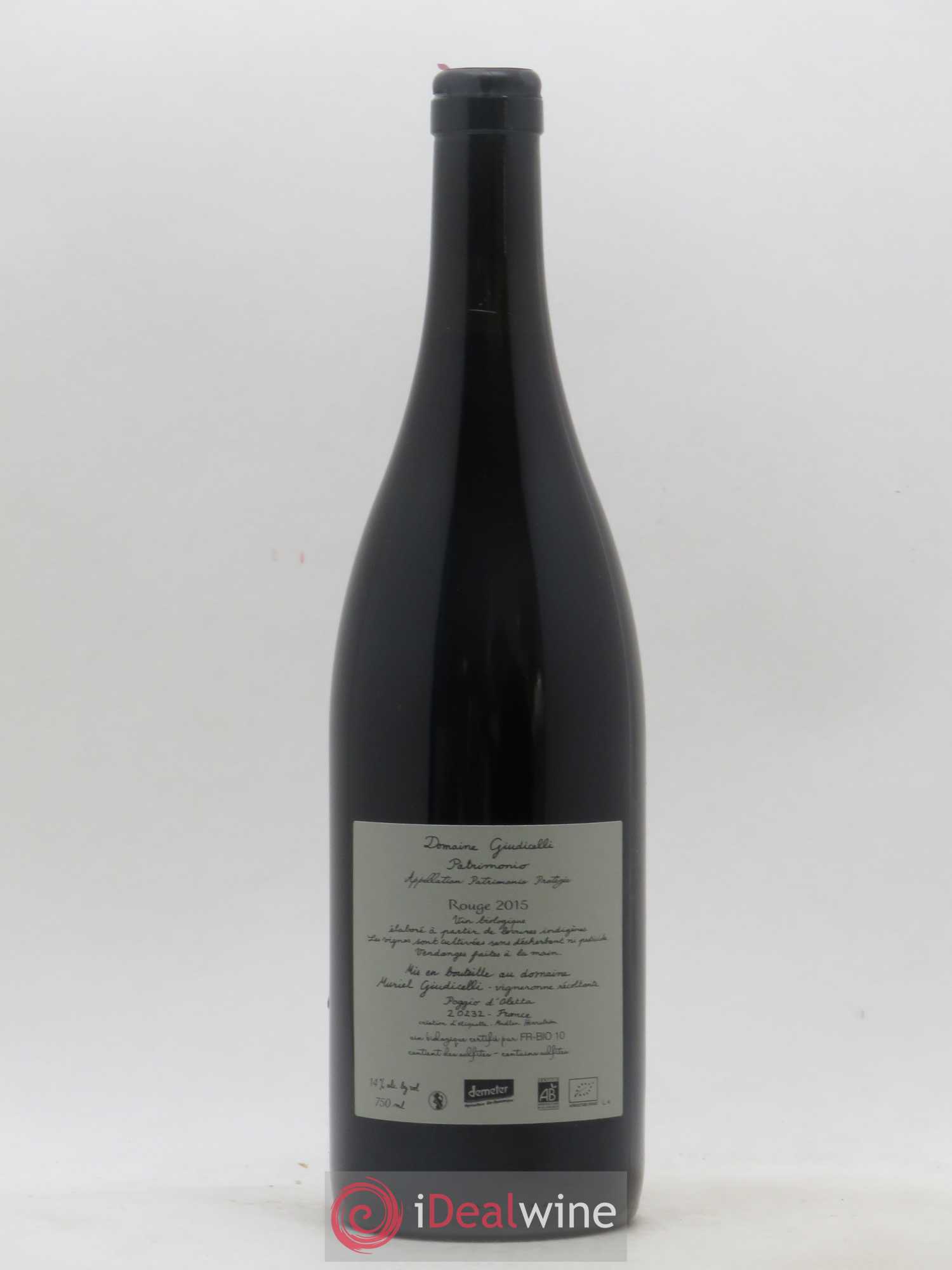 Patrimonio Domaine Giudicelli 2015 - Lot de 1 bouteille - 1