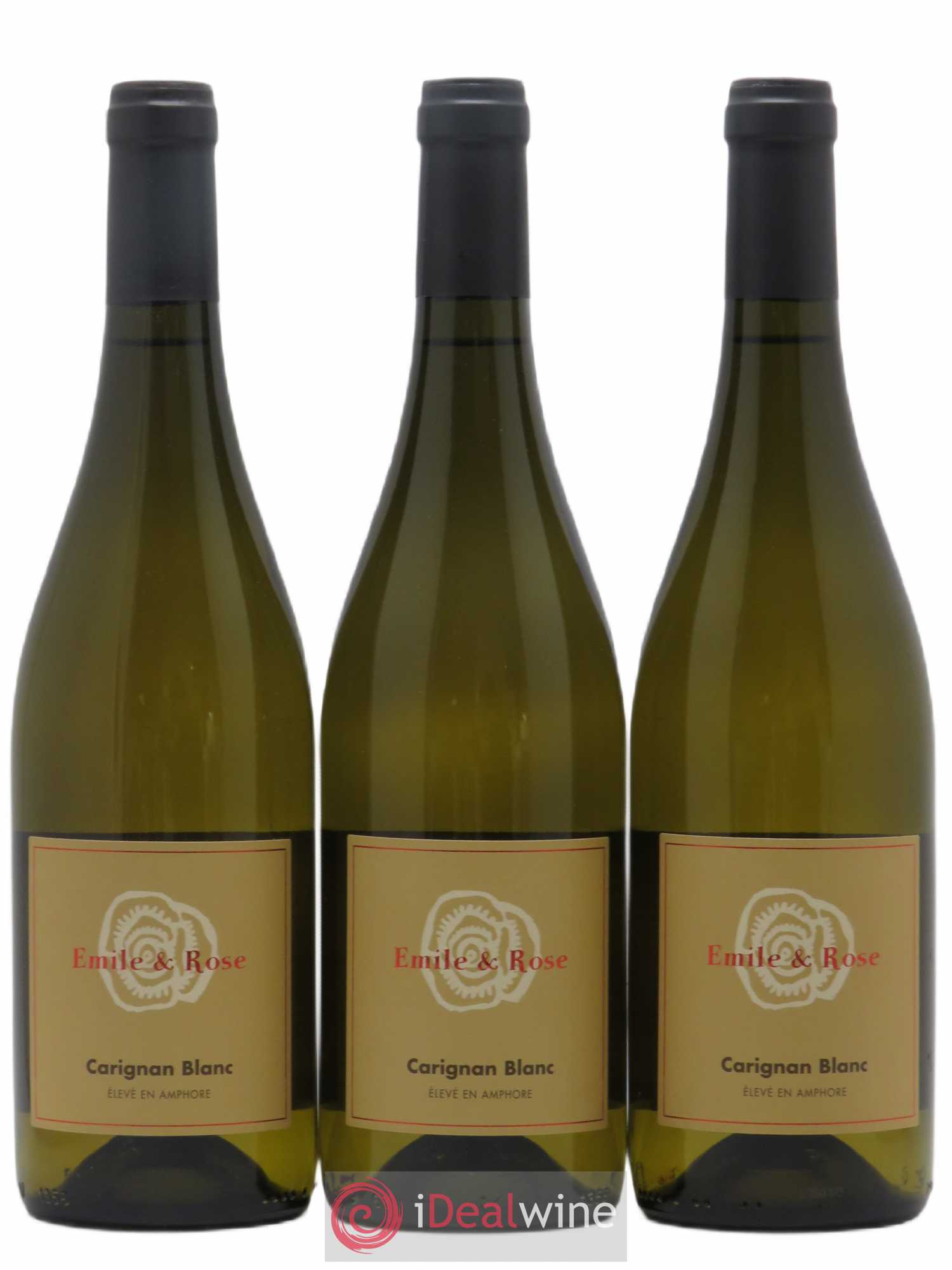 Languedoc IGP Coteaux de Béziers Carignan Domaine d'Emile et Rose Eleve en amphore (sans prix de réserve) 2017 - Posten von 3 Flaschen - 0