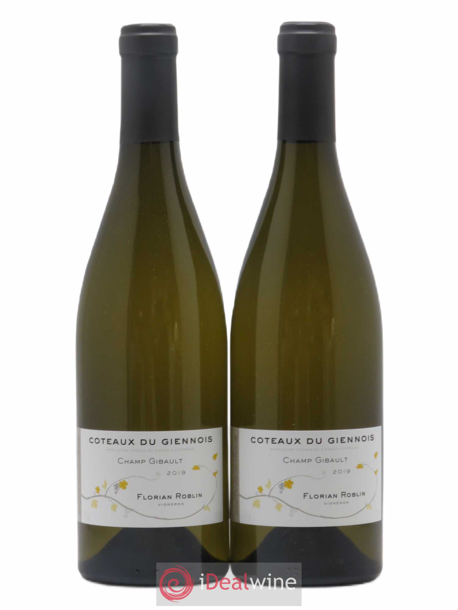 Val de Loire Coteaux du Giennois Florian Roblin Champ Gibault (sans prix de réserve) 2019 - Posten von 2 Flaschen - 0