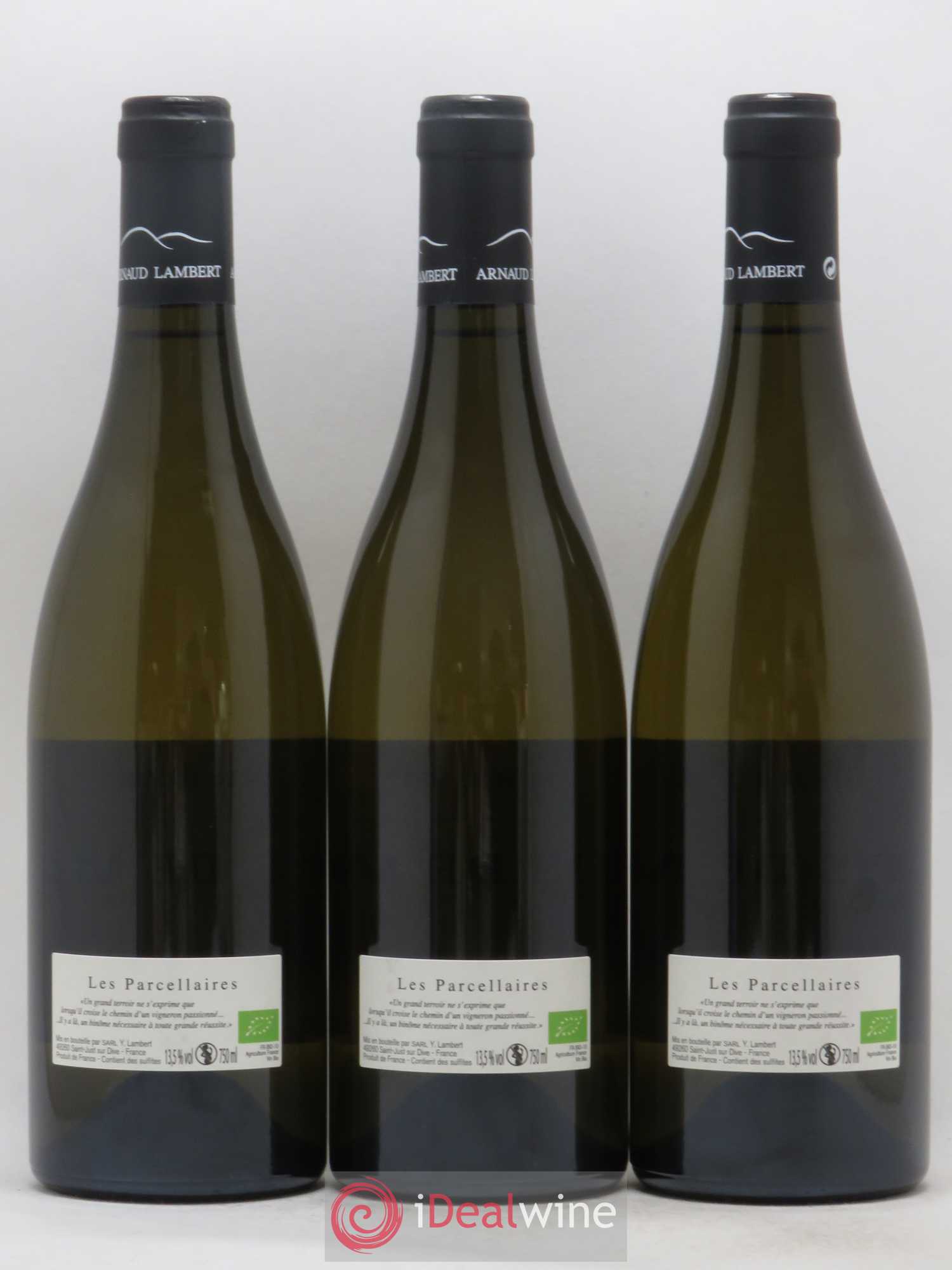 Saumur Brézé Clos de Midi Arnaud Lambert Les Parcellaires 2019 - Lotto di 3 bottiglie - 1