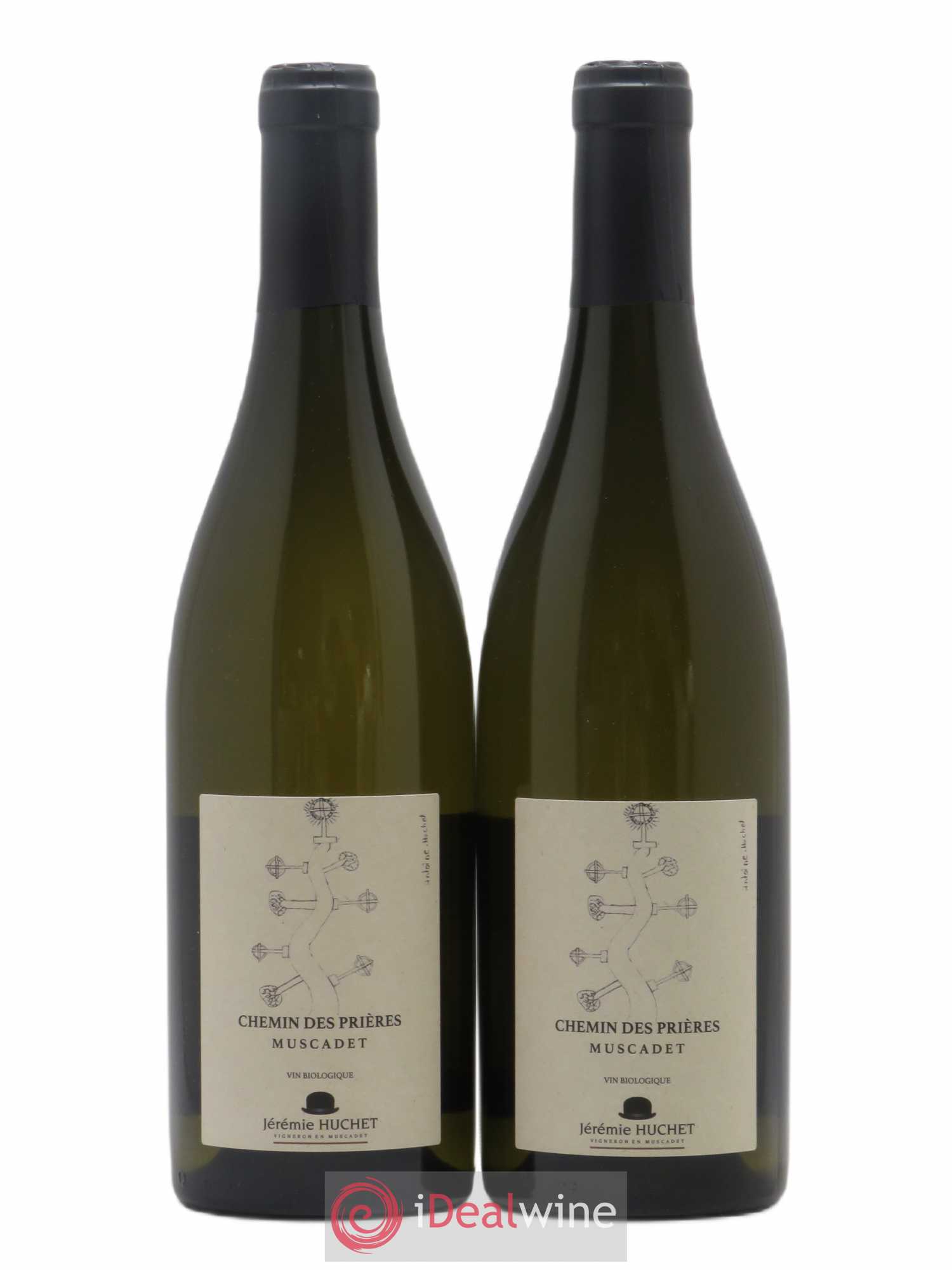 Muscadet-Sèvre-et-Maine Chemin des Prières Domaine de la Chauvinière Jérémie Huchet (sans prix de réserve) 2019 - Posten von 2 Flaschen - 0