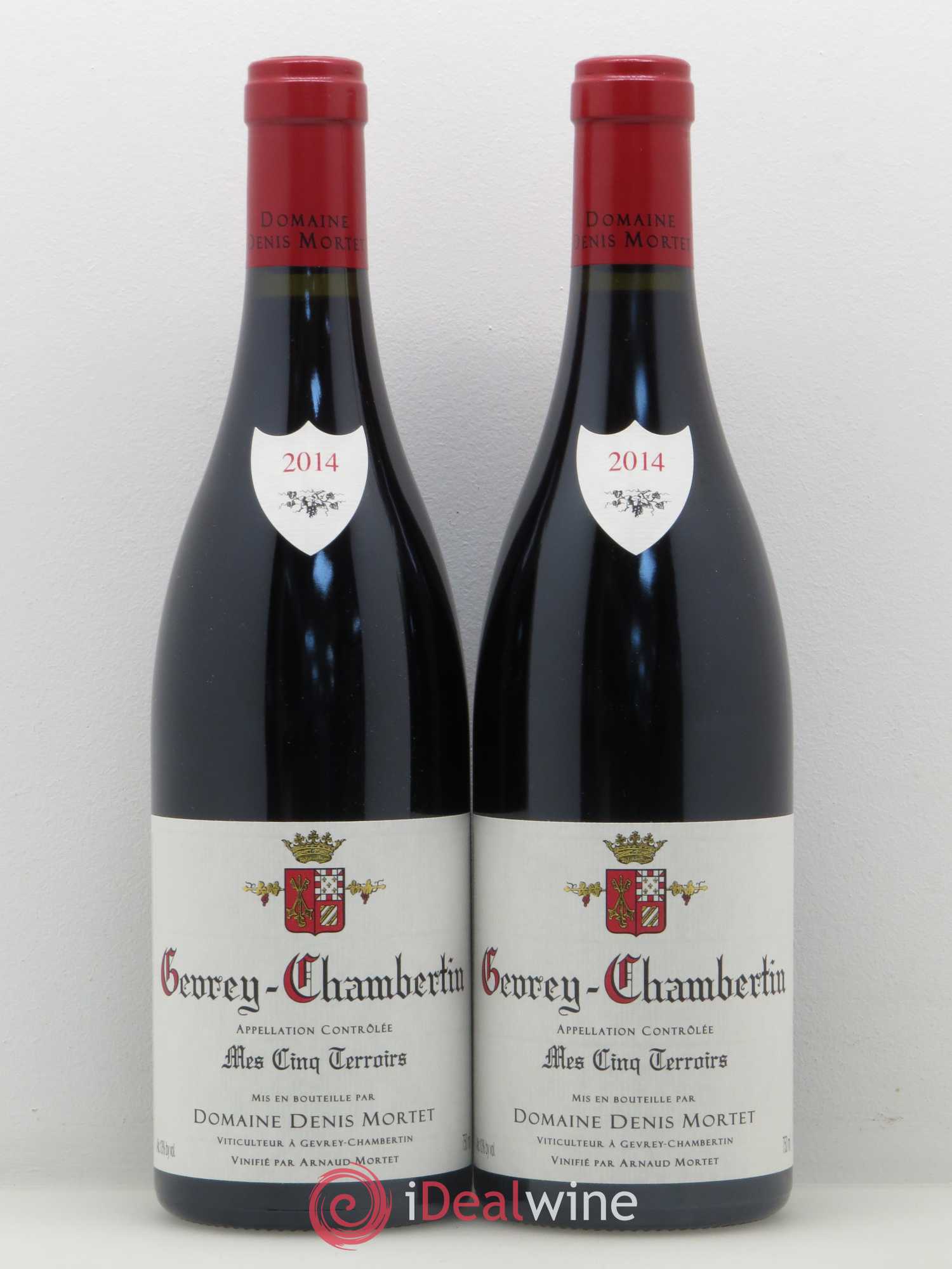 Gevrey-Chambertin Mes Cinq Terroirs Denis Mortet (Domaine) 2014 - Lot de 2 bouteilles - 0