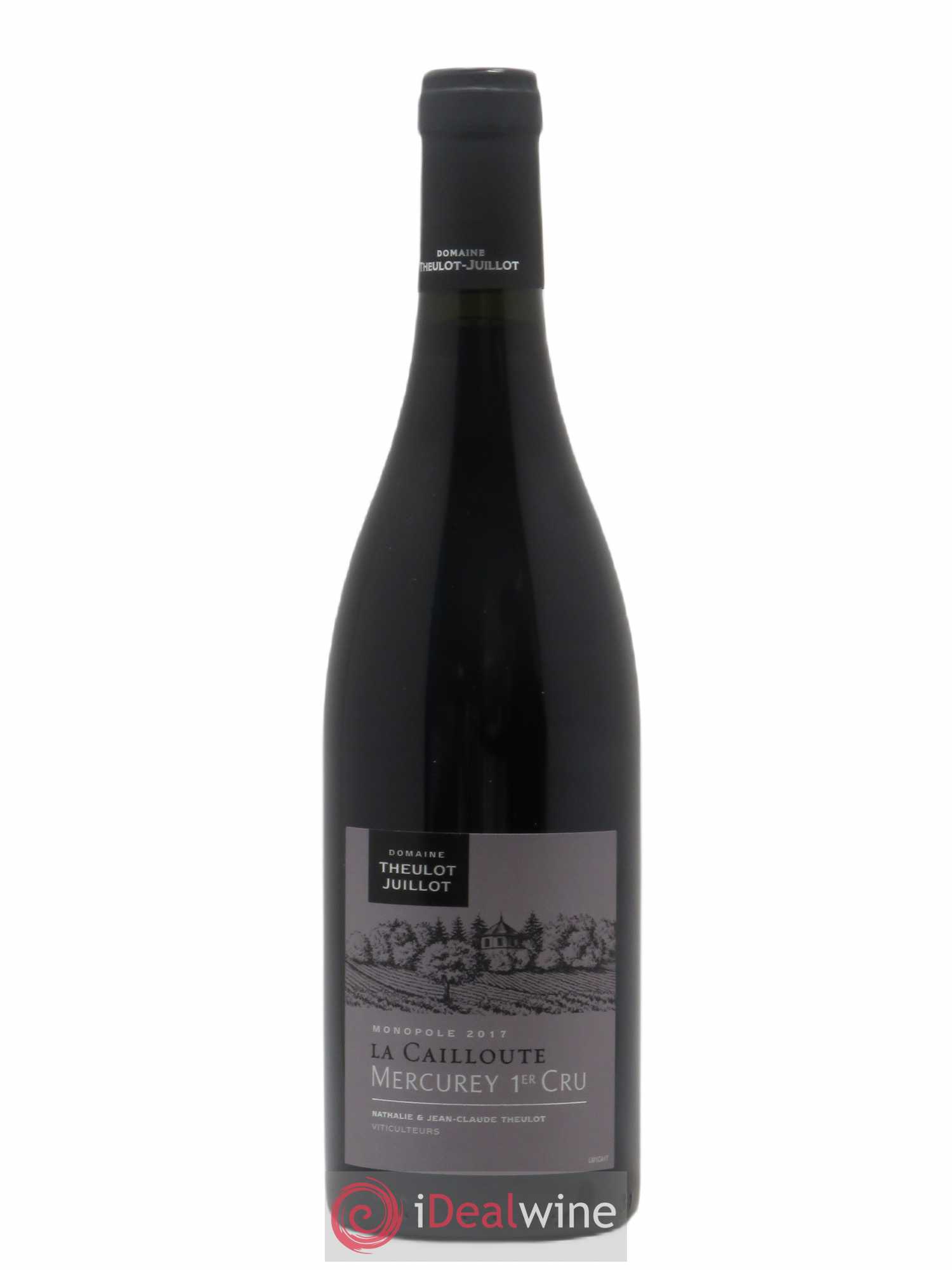 Mercurey 1er Cru La Cailloute Domaine Theulot Juillot 2017 - Posten von 1 Flasche - 0