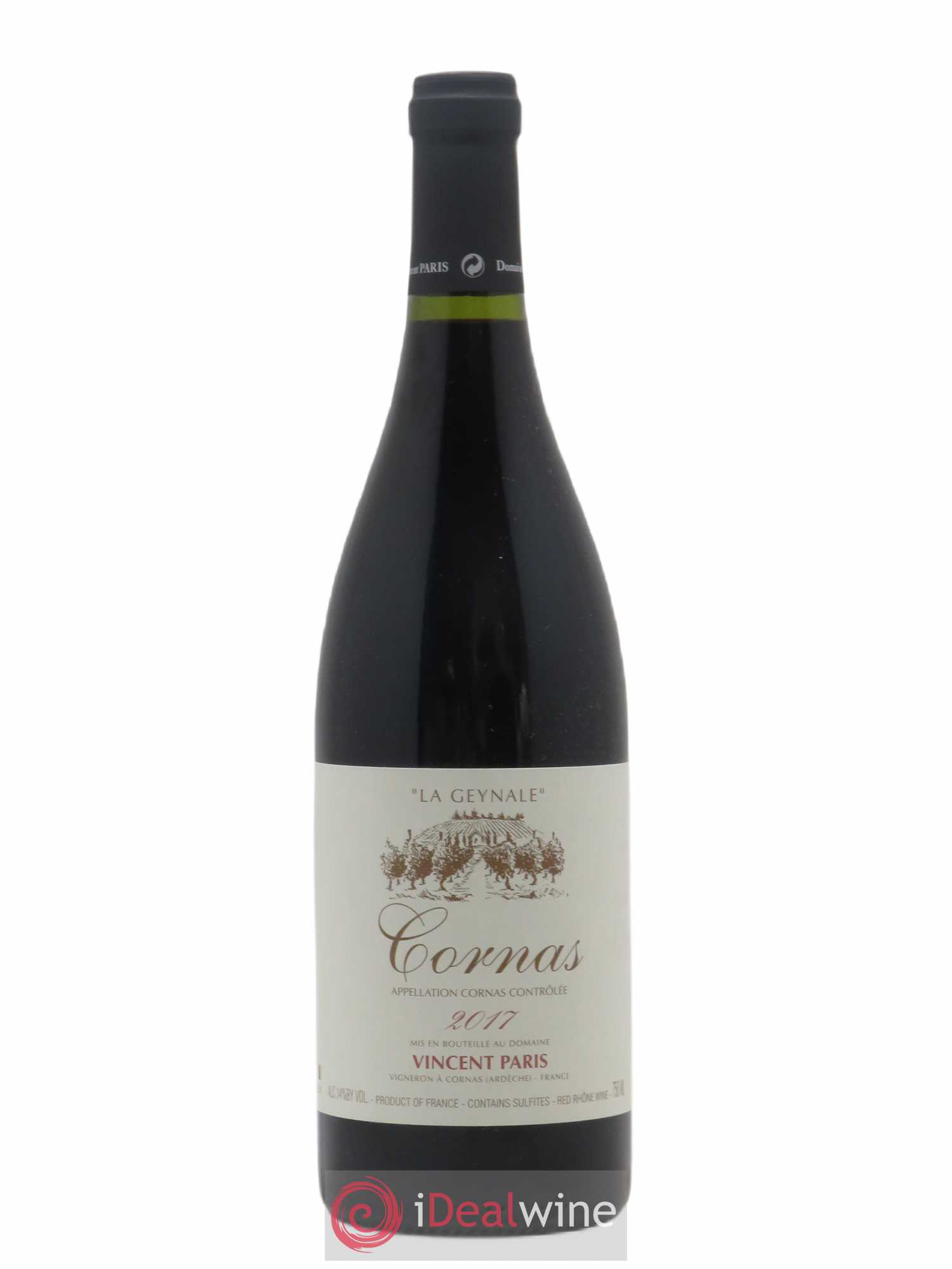 Cornas La Geynale Vincent Paris 2017 - Lot de 1 bouteille - 0