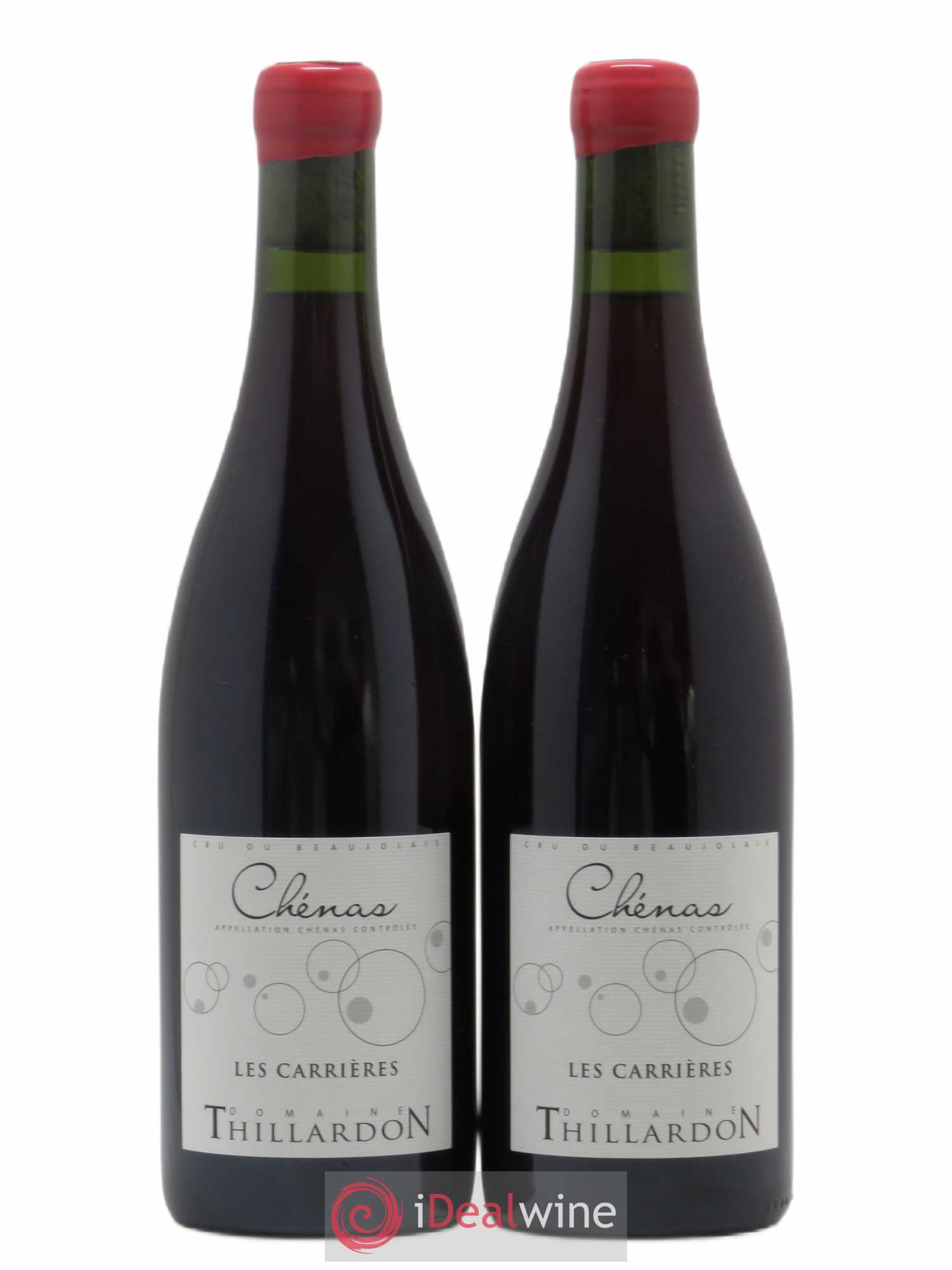Chénas Les Carrières Domaine Thillardon (sans prix de réserve) 2018 - Lot de 2 bouteilles - 0