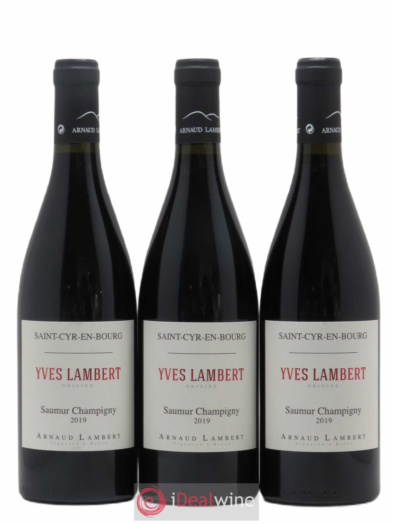 Saumur-Champigny Yves Lambert Domaine Arnaud Lambert (sans prix de réserve) 2019 - Lot de 3 bouteilles - 0