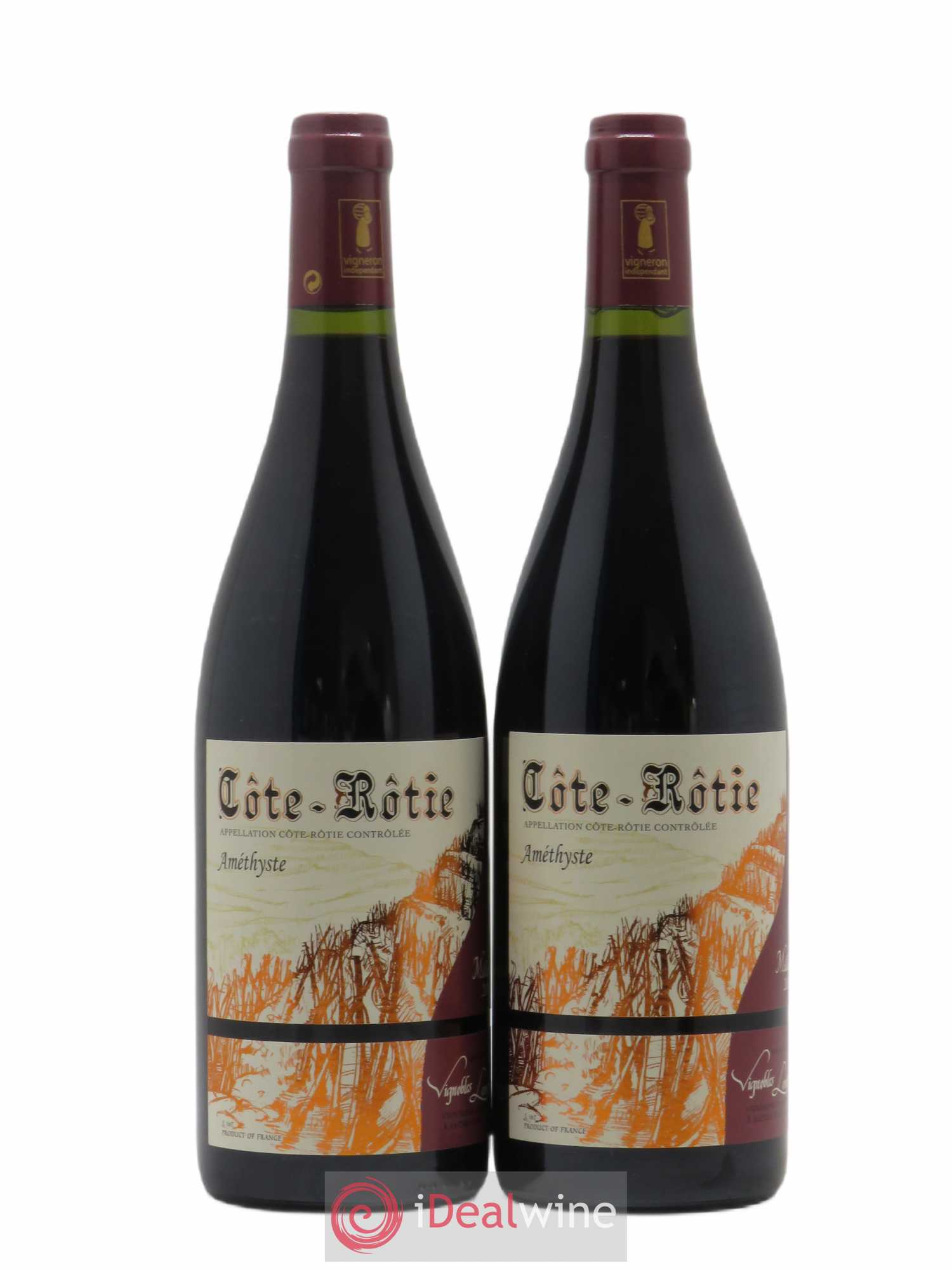 Côte-Rôtie Améthyste Vignobles Levet 2017 - Lot de 2 bouteilles - 0