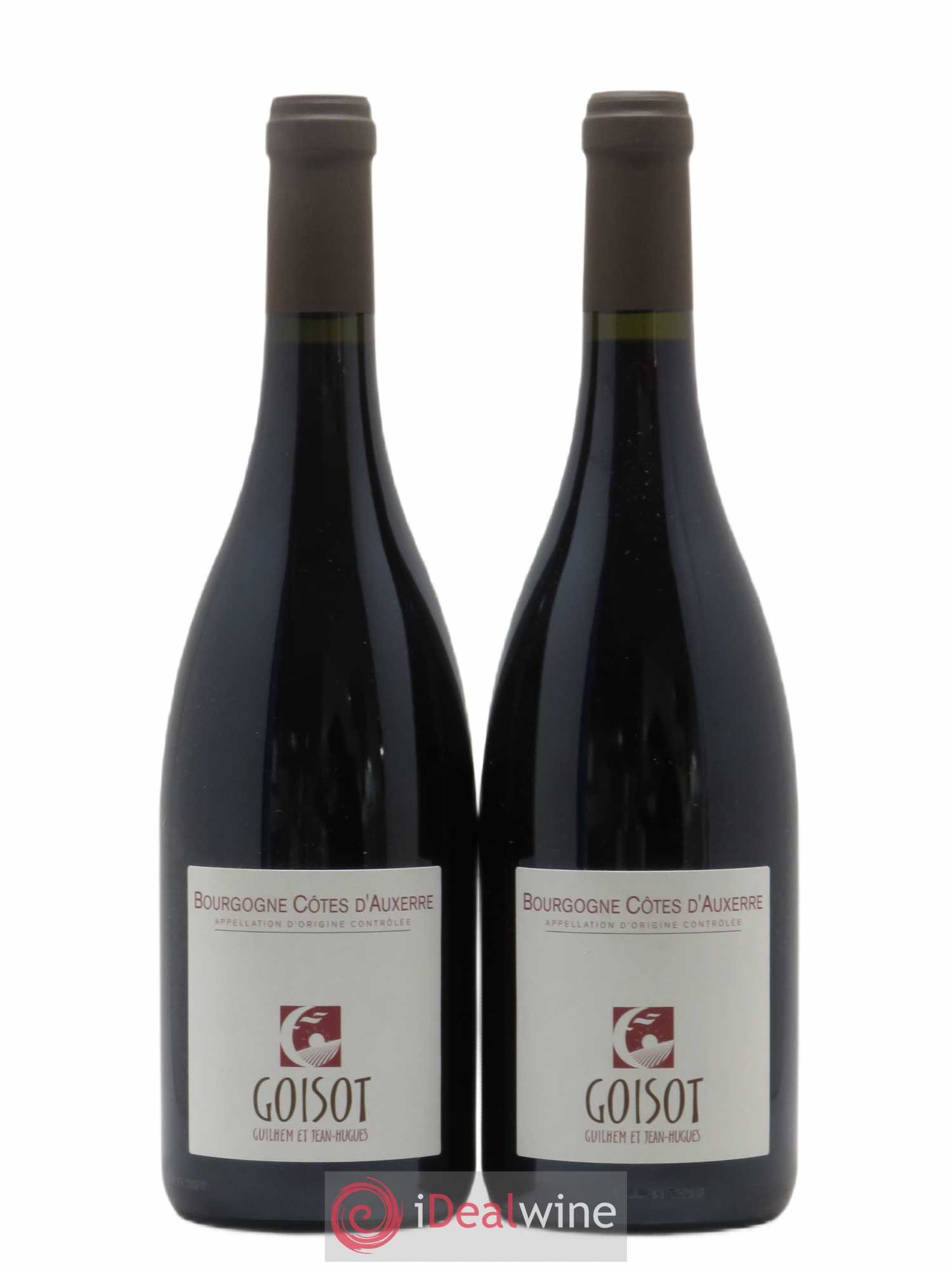 Bourgogne Côtes d'Auxerre Domaine Goisot (sans prix de réserve) 2018 - Posten von 2 Flaschen - 0
