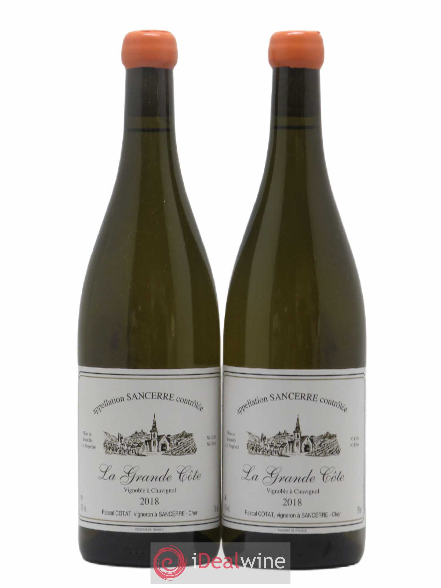 Sancerre La Grande Côte Pascal Cotat 2018 - Lot de 2 bouteilles - 0