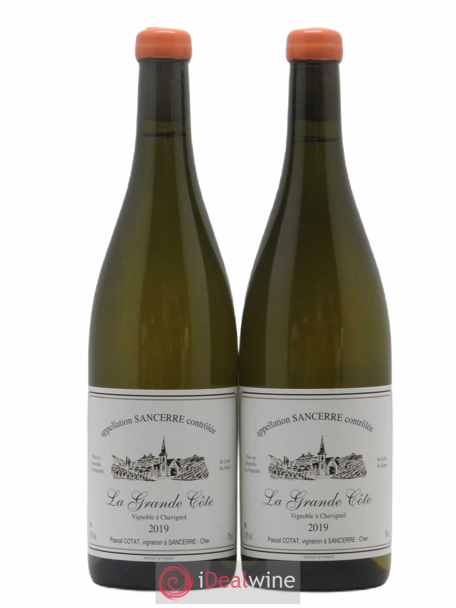 Sancerre La Grande Côte Pascal Cotat 2019 - Lot de 2 bouteilles - 0