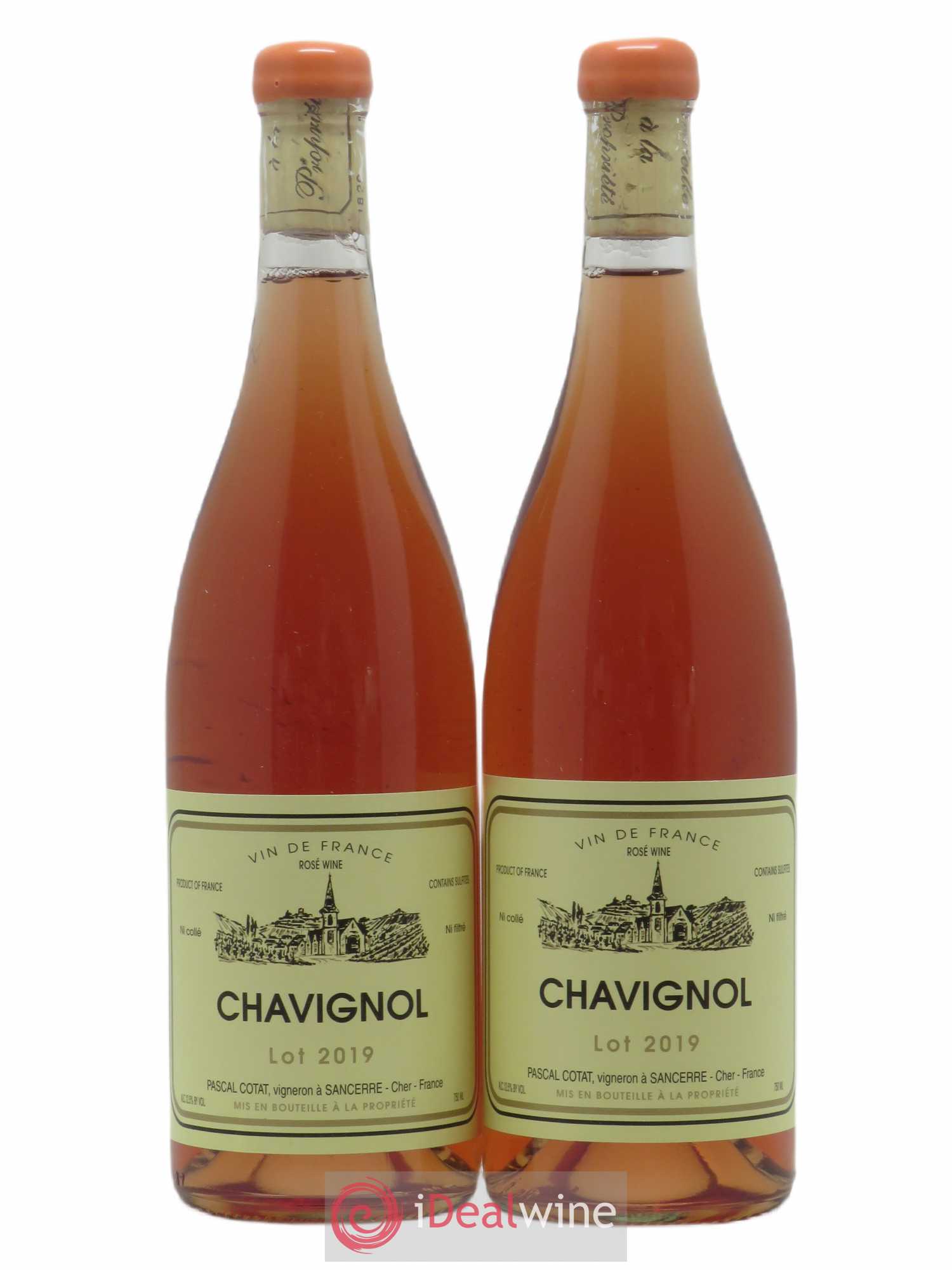 Vin de France Chavignol Pascal Cotat (sans prix de réserve) 2019 - Lotto di 2 bottiglie - 0